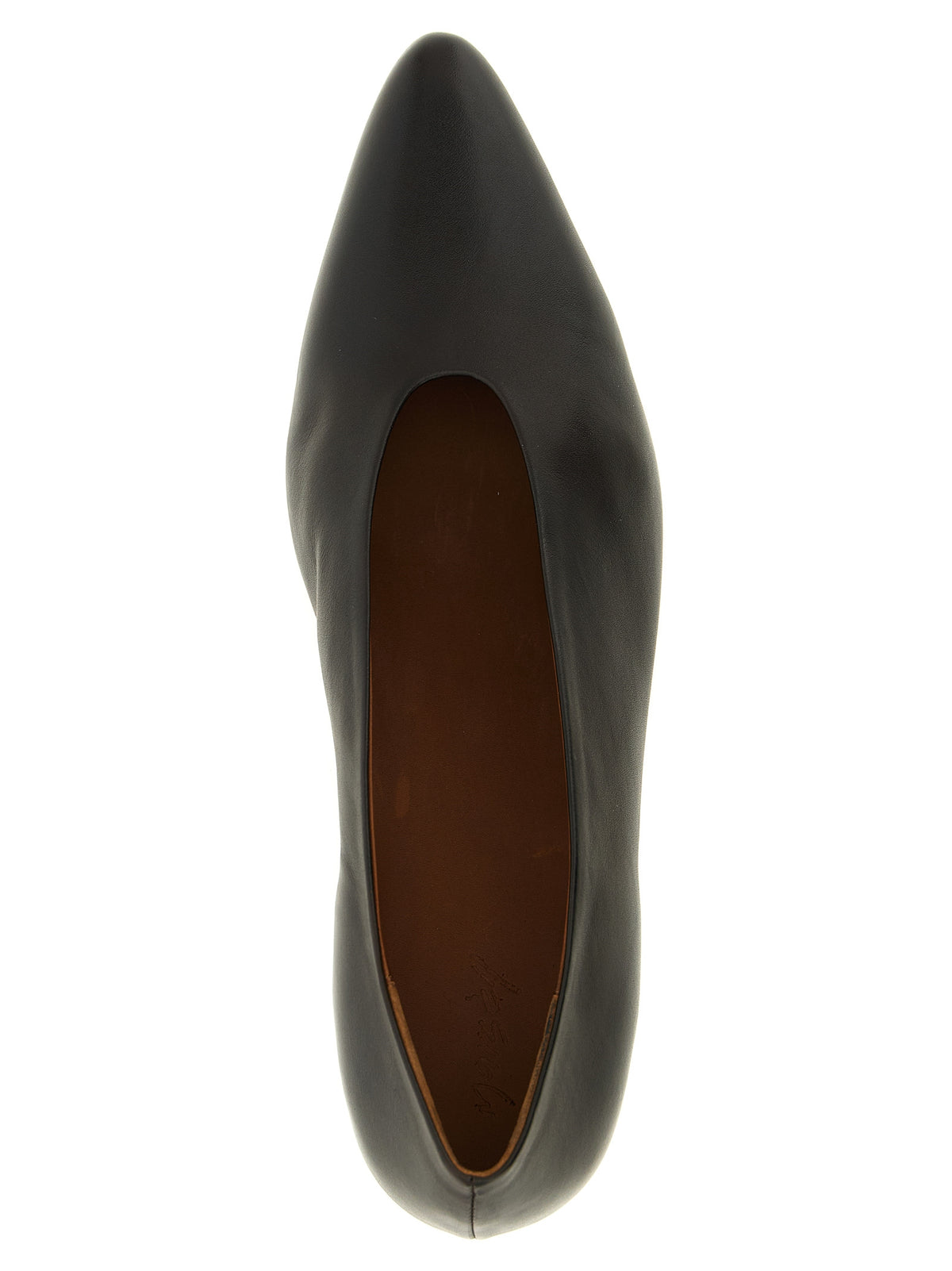 Marsell Women's Calfskin Leather Low-Heel Mid-Heel Pumps Heels - Brown