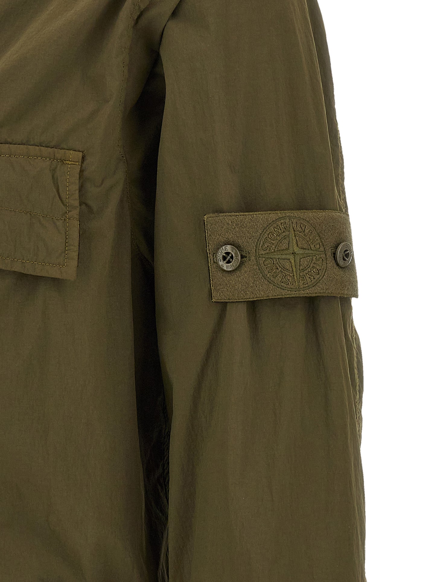 Stone Island Bicolor Polyamide Blouse