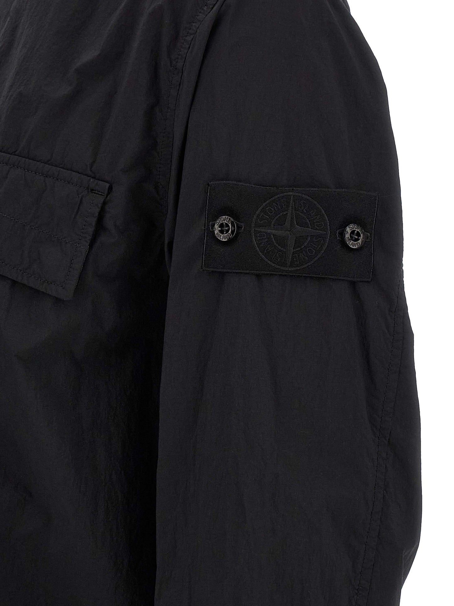 Stone Island Black Polyamide Blouse