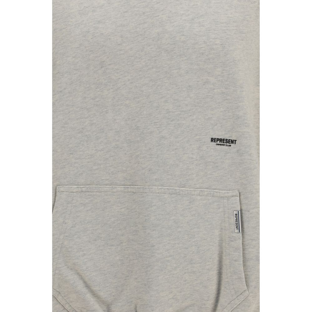 Represent Beige Cotton Sweatshirt