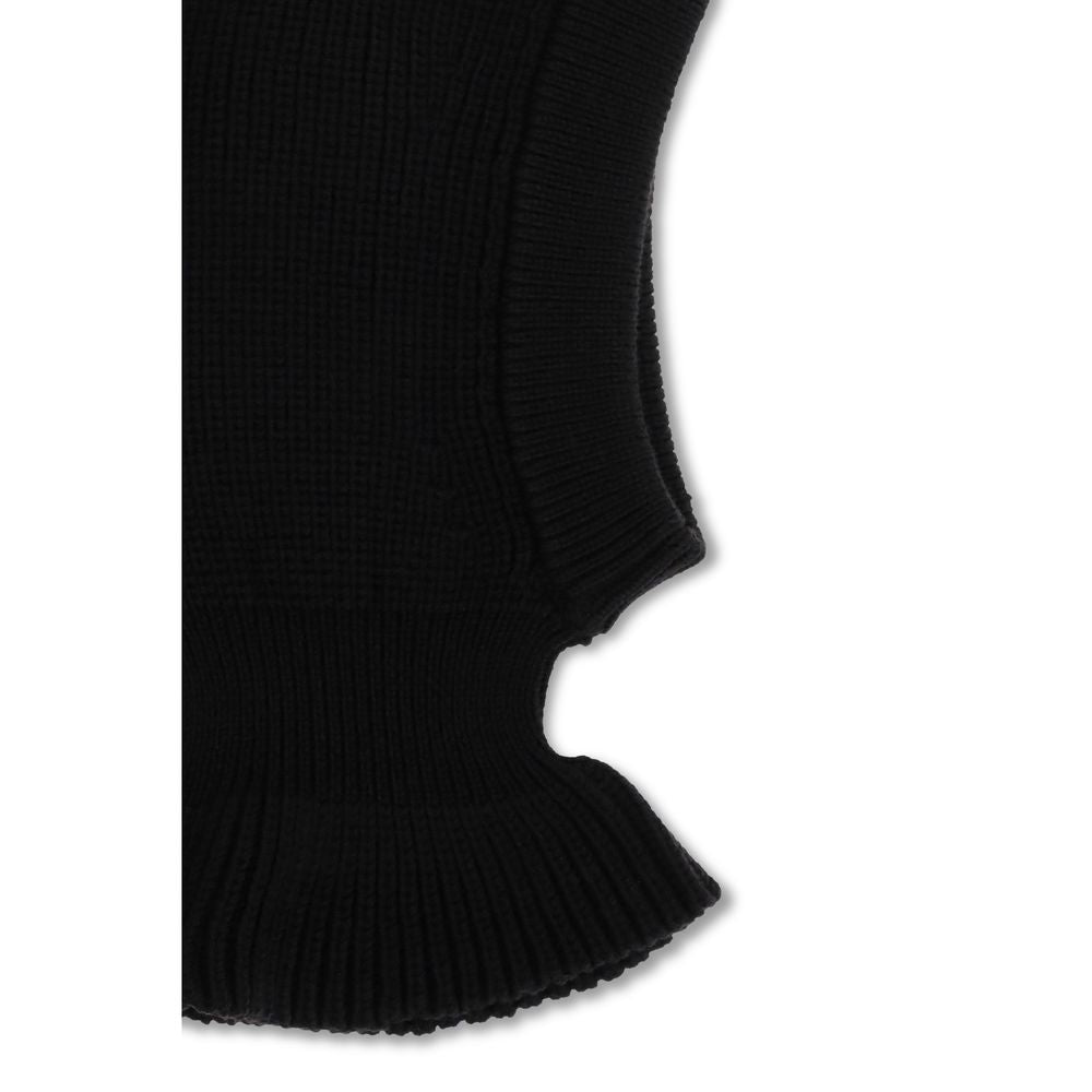 Lemaire Merino Wool Balaclava - Black
