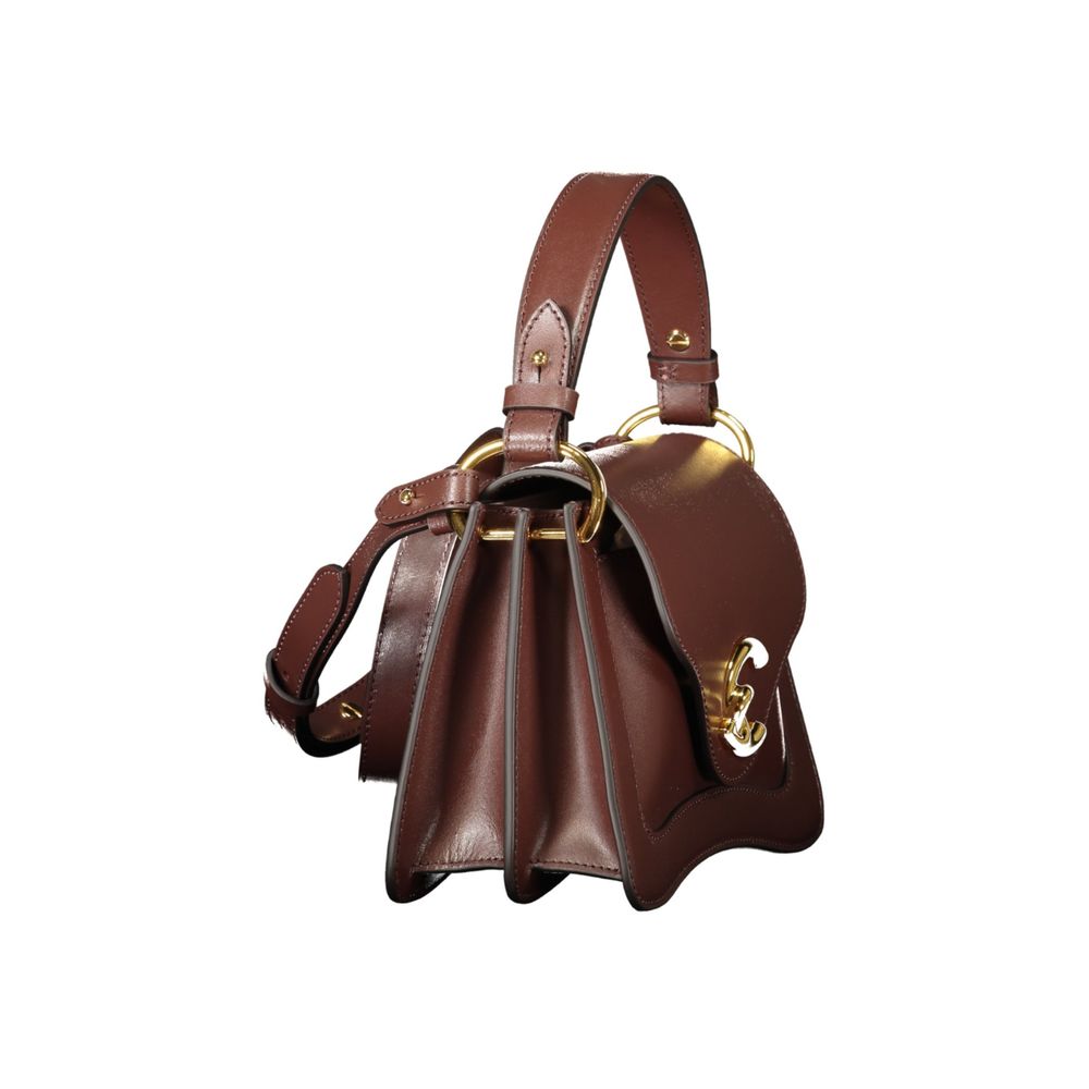 Coccinelle C Me Calf Leather Handbag - Brown