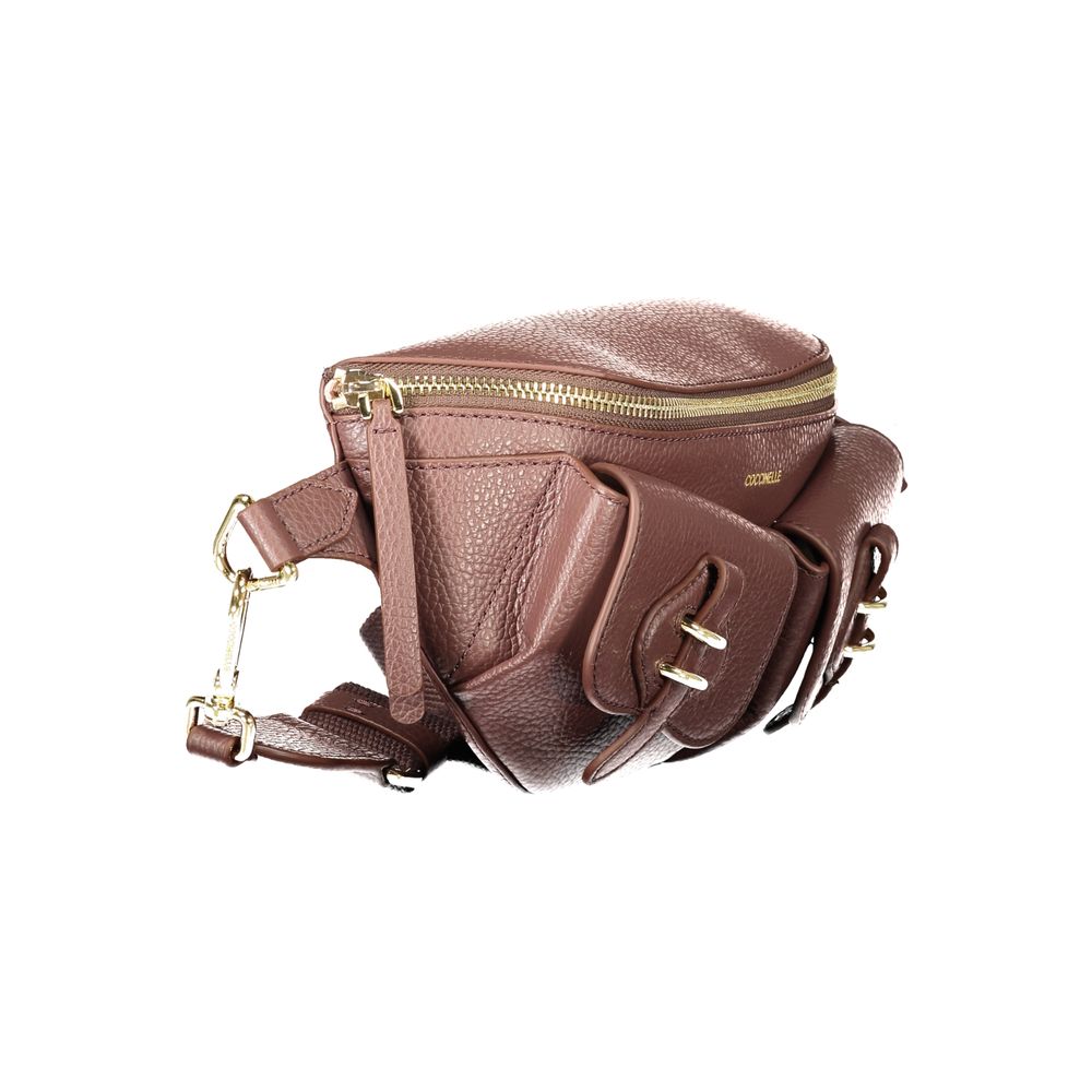 Coccinelle Mavery Leather Fanny Pack Handbag - Brown