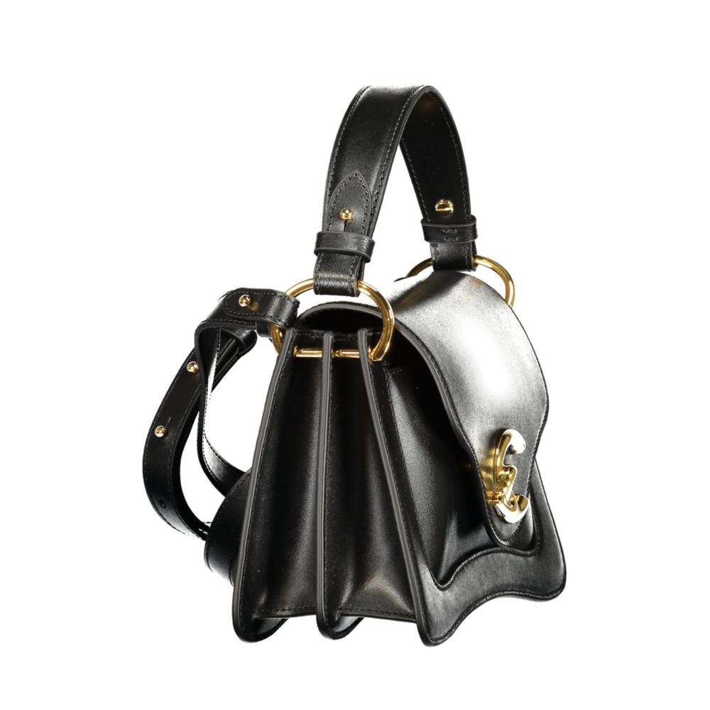 Coccinelle C Me Calf Leather Crossbody Handbag - Black Signature