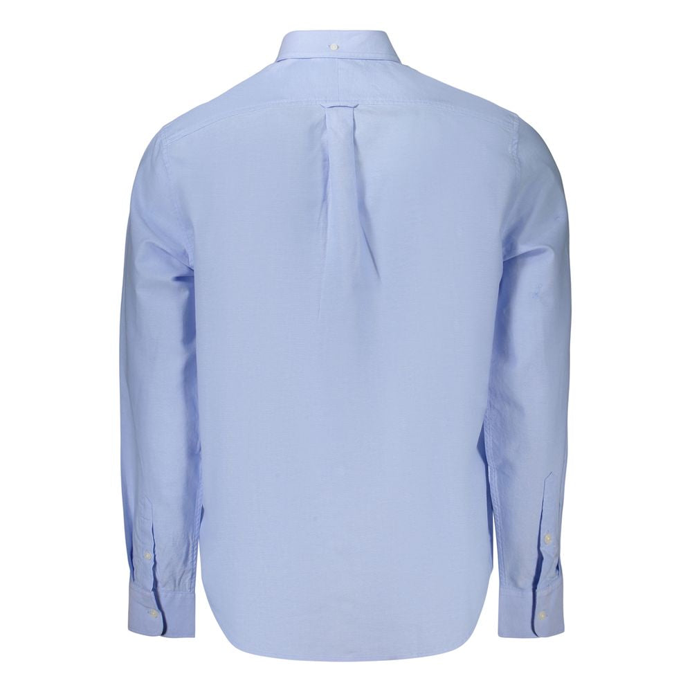 Guess Jeans Men's Cotton Dress Shirt - Azzurro