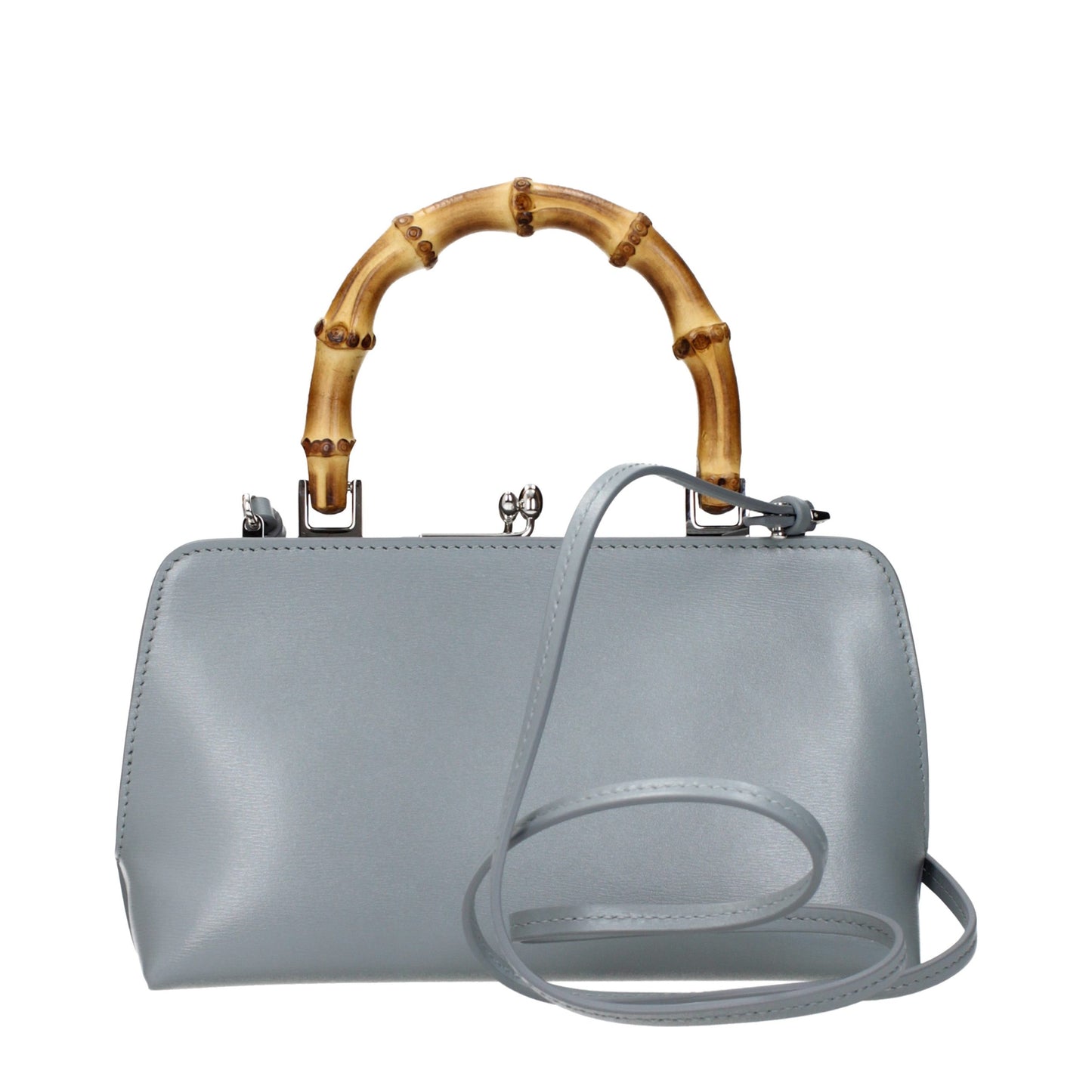 Handbag by Jil Sander for women in leather gray presents a ornamental silhouette, showcasing a secure , ample , and versatile for a ornamental finish.