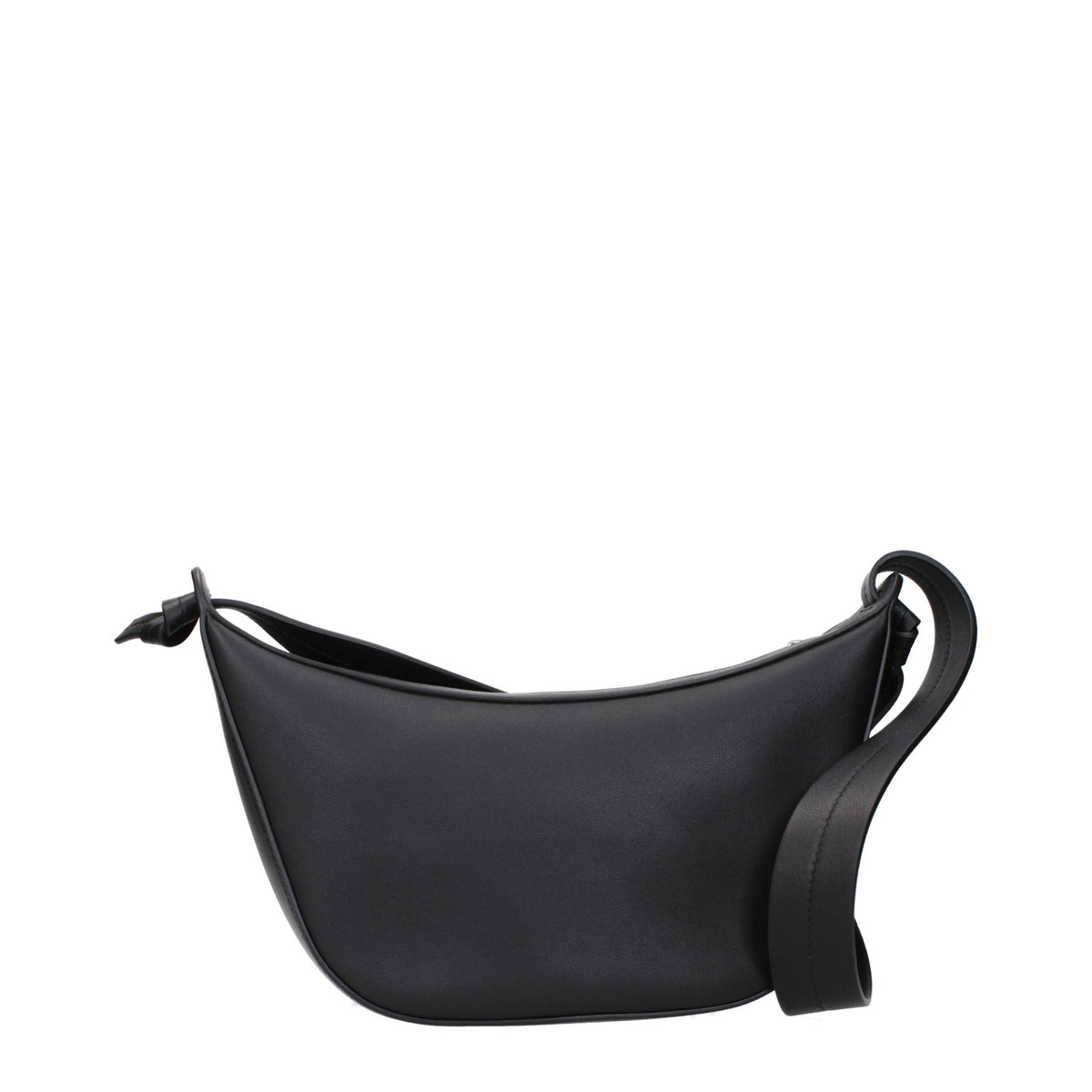 Jil Sander Leather Shoulder Bag - Black