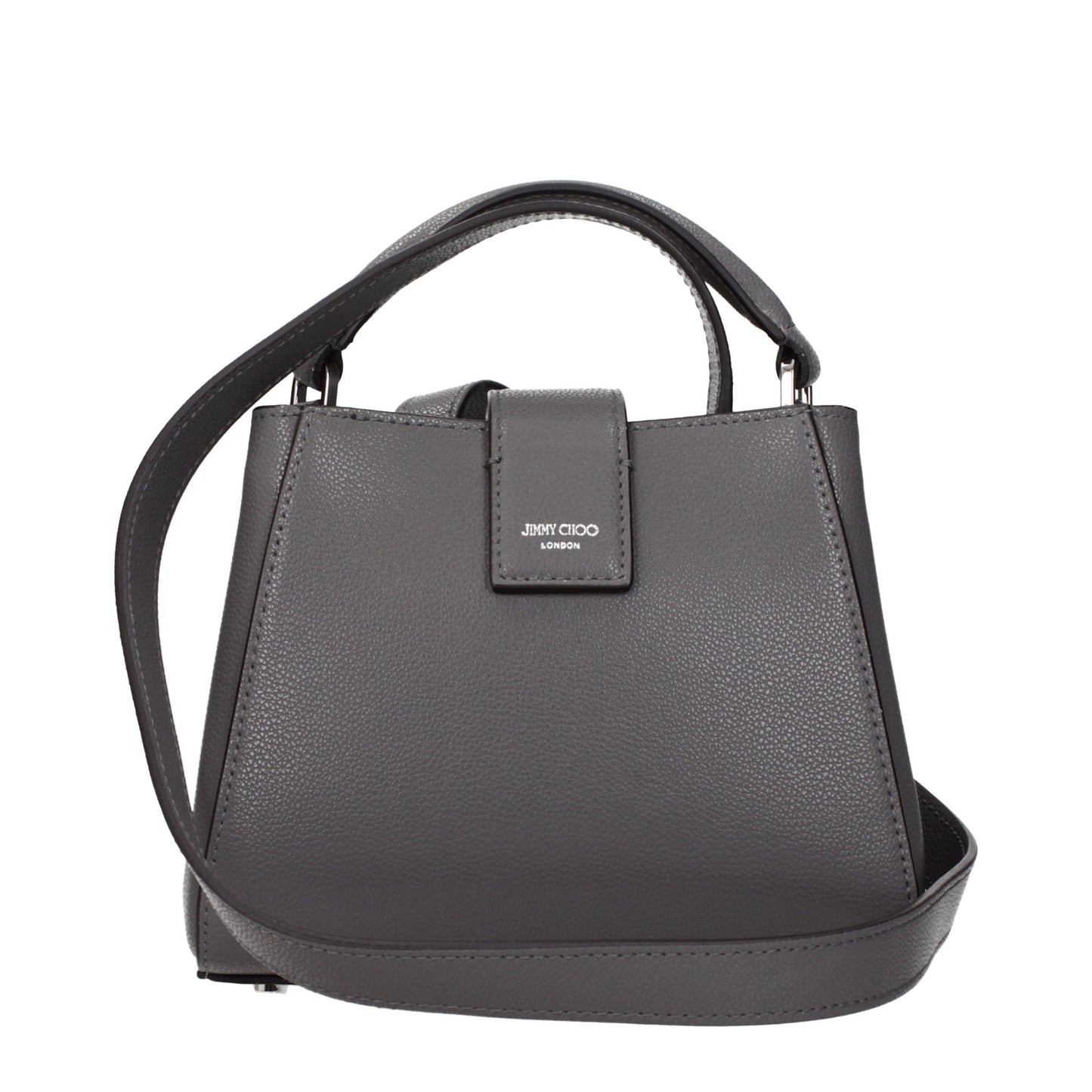 Jimmy Choo Leather Handbag - Gray