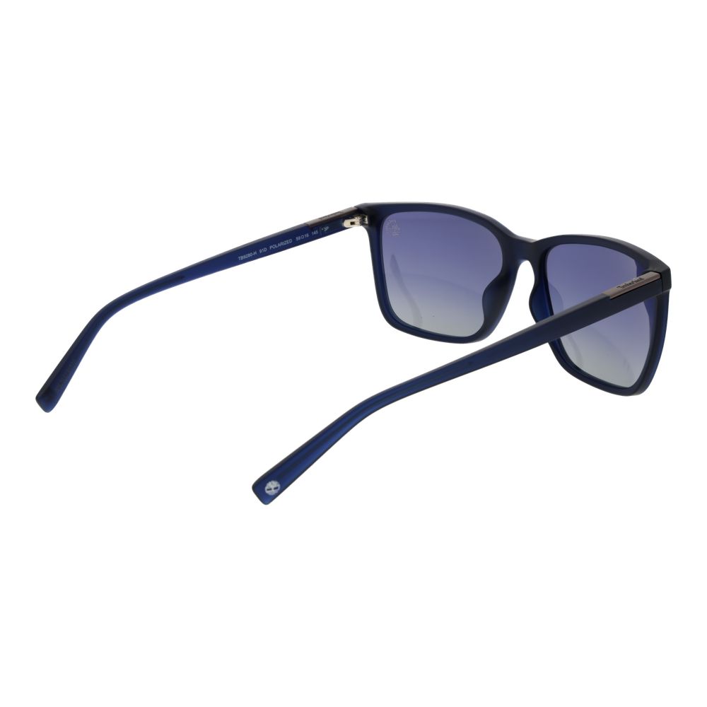 Timberland Square Polarized Gradient Dark-Tint Plastic Sunglasses - Blue