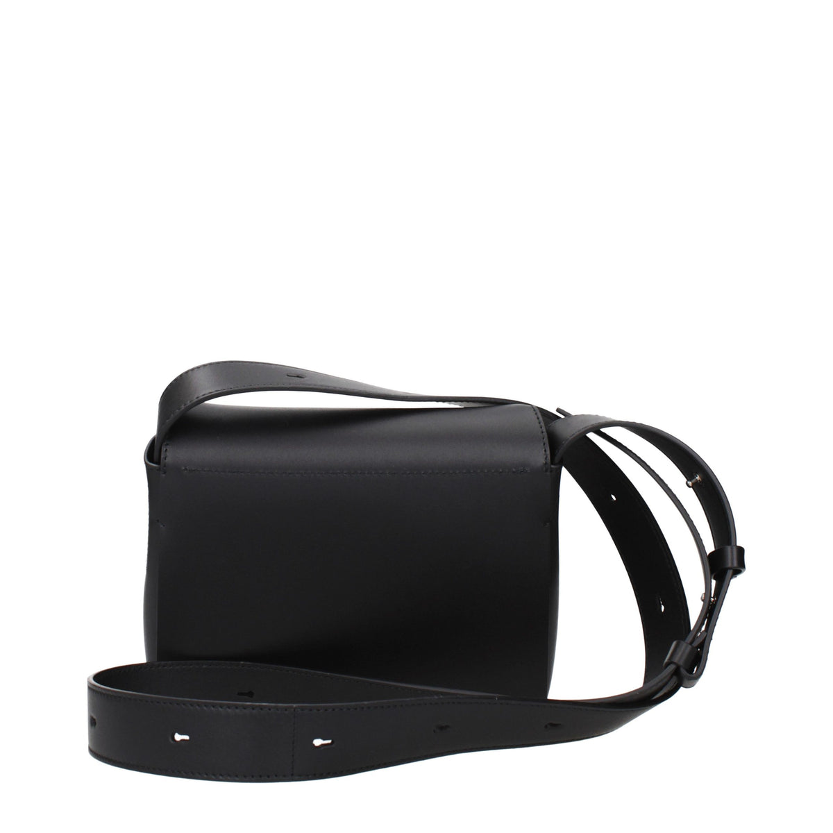 Jil Sander Leather Crossbody Handbag - Black