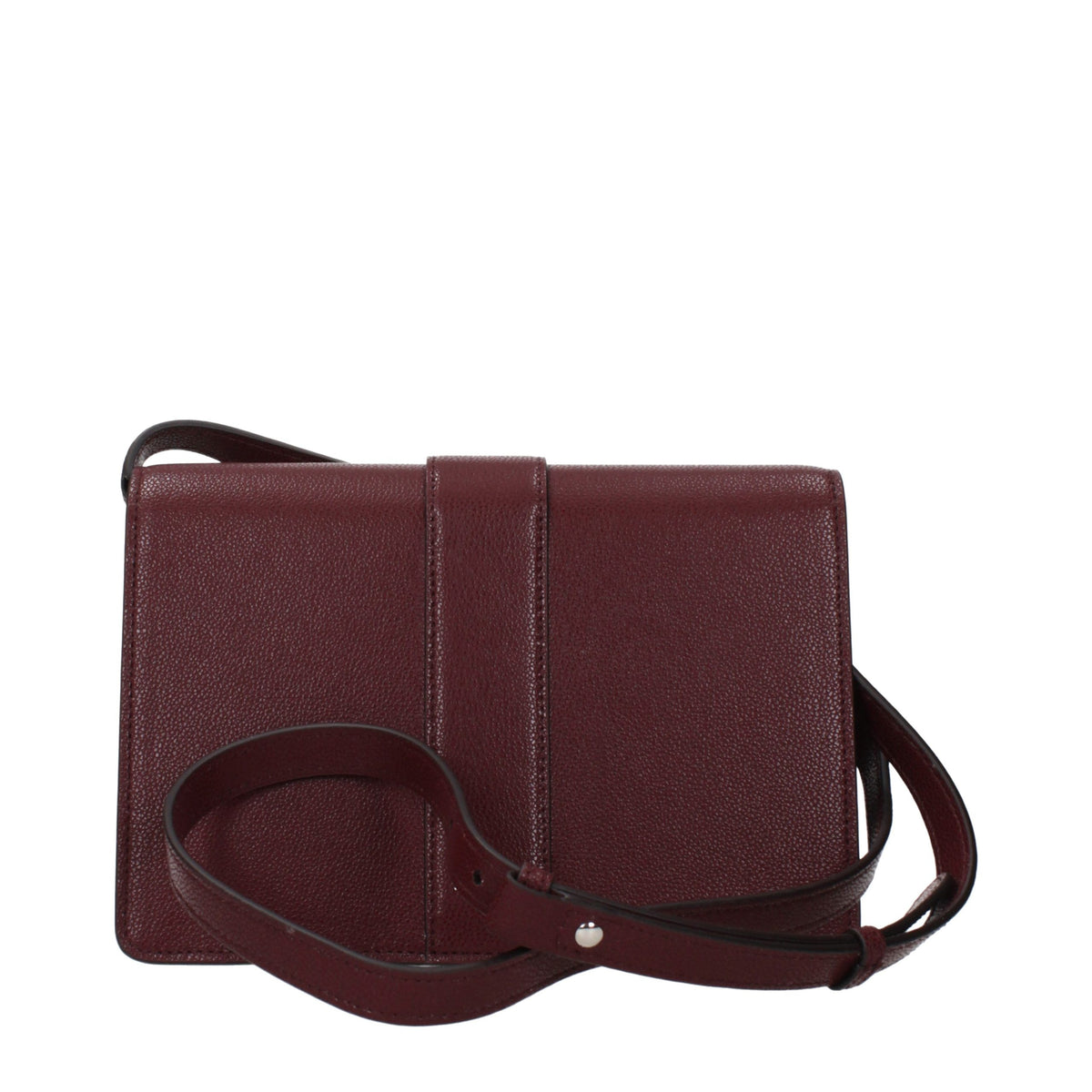 Jimmy Choo Leather Crossbody Handbag - Red