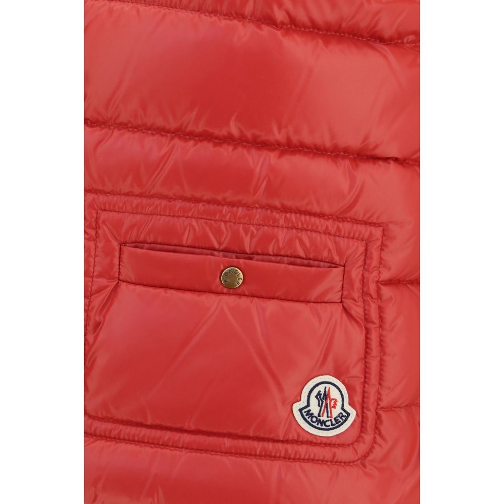Moncler Women's Crop Top Goose Down Nylon & Goose-Down Vest - Multicolor