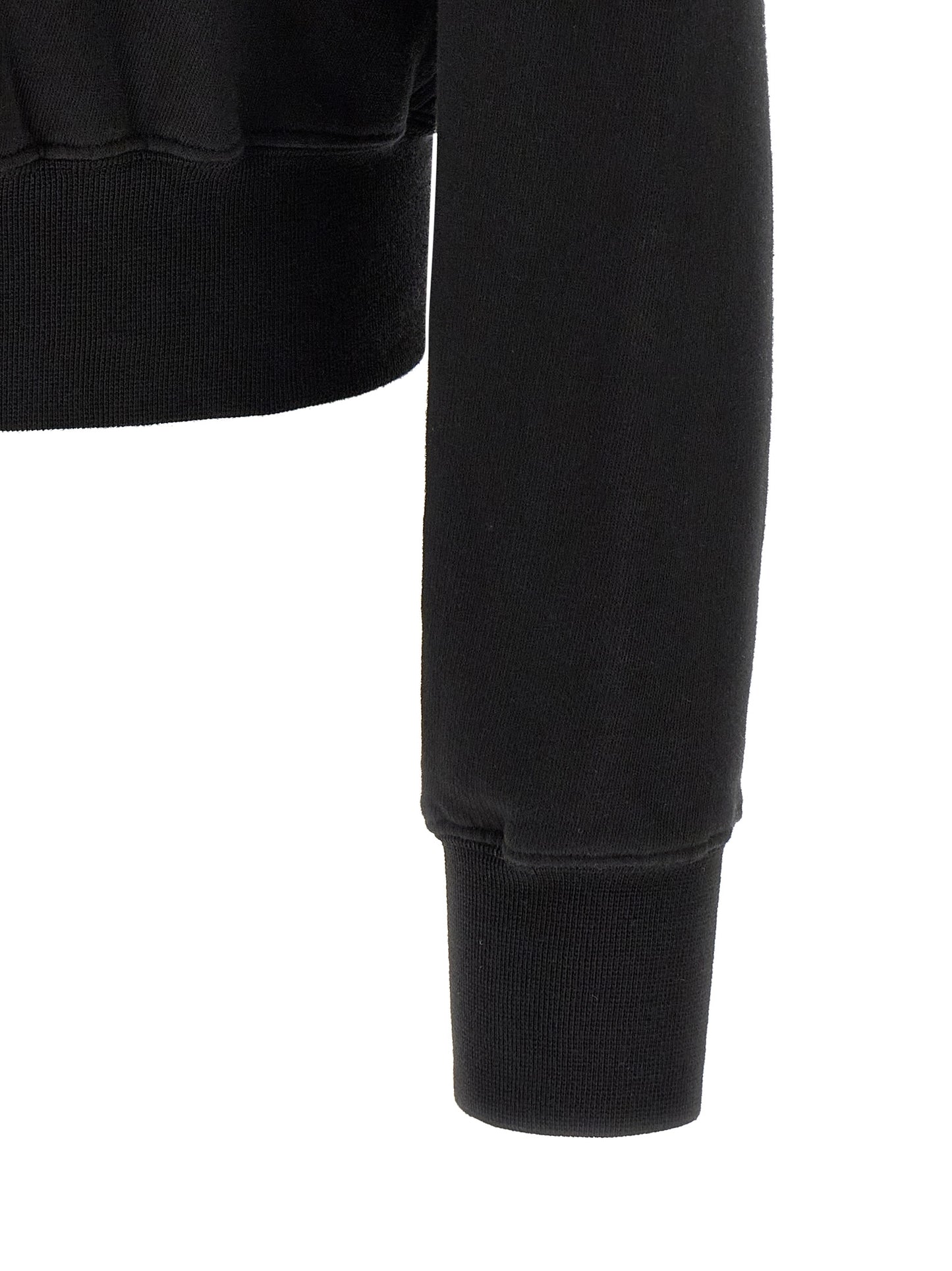 DRKSHDW Black Cotton Sweatshirt