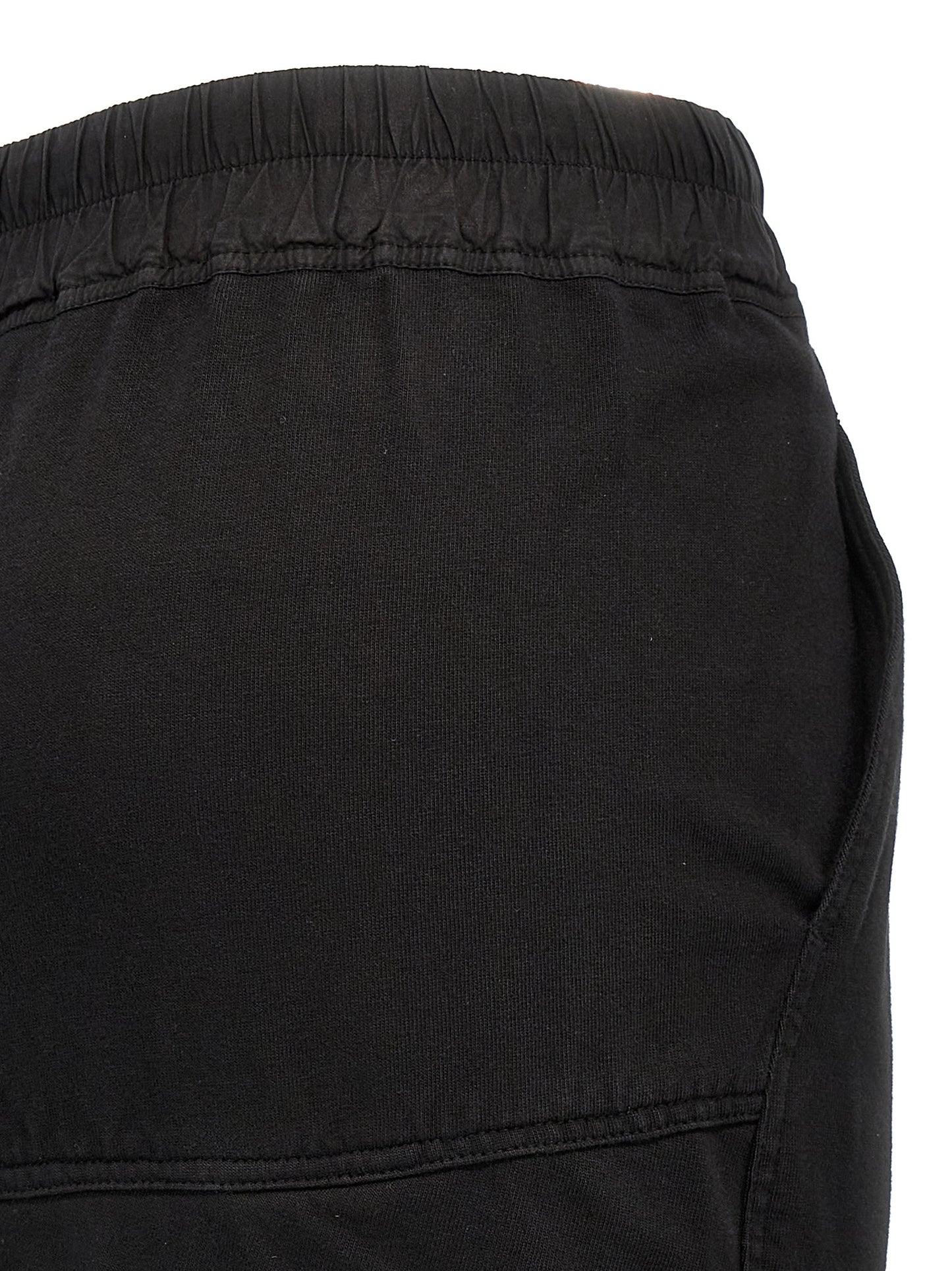 DRKSHDW Black Cotton Mini Skirt