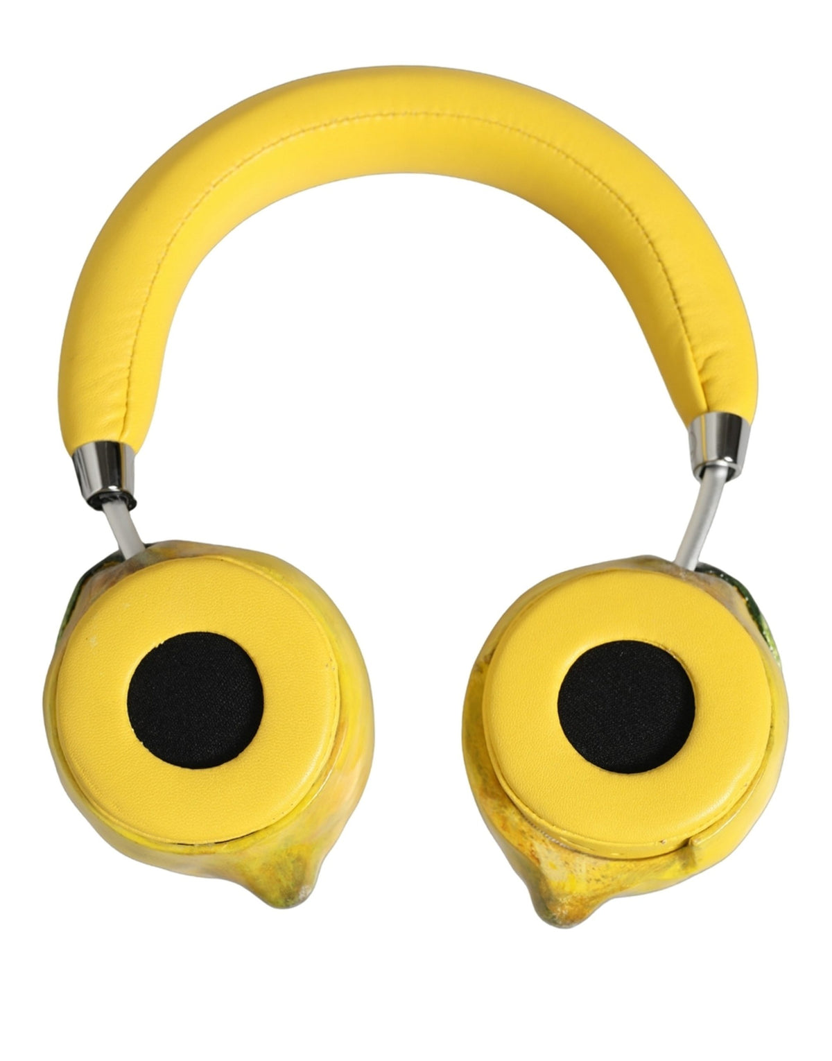 Dolce & Gabbana Leather Headphones - Yellow