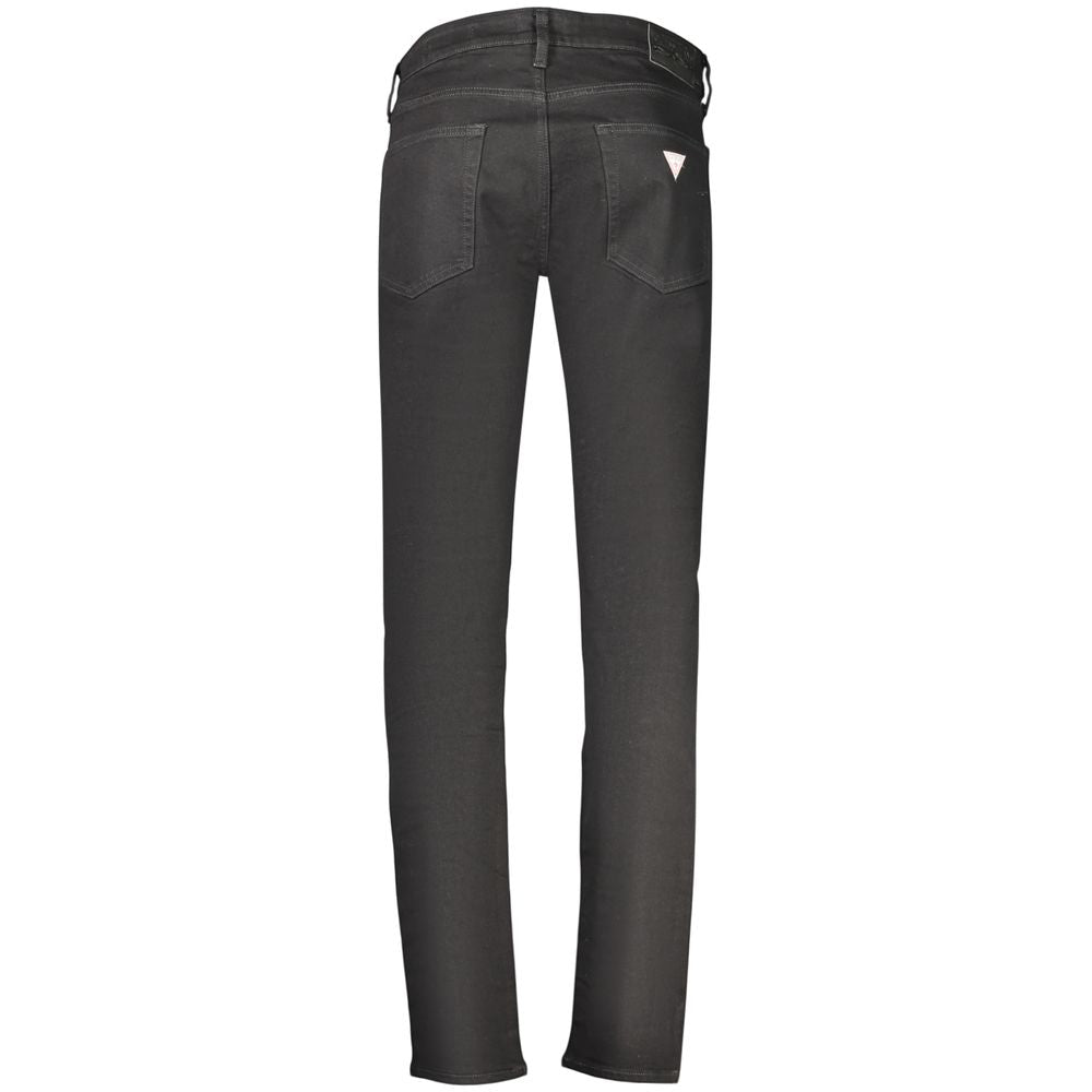 Guess Jeans Men's Slim Stretch Denim Cotton Jeans - Black