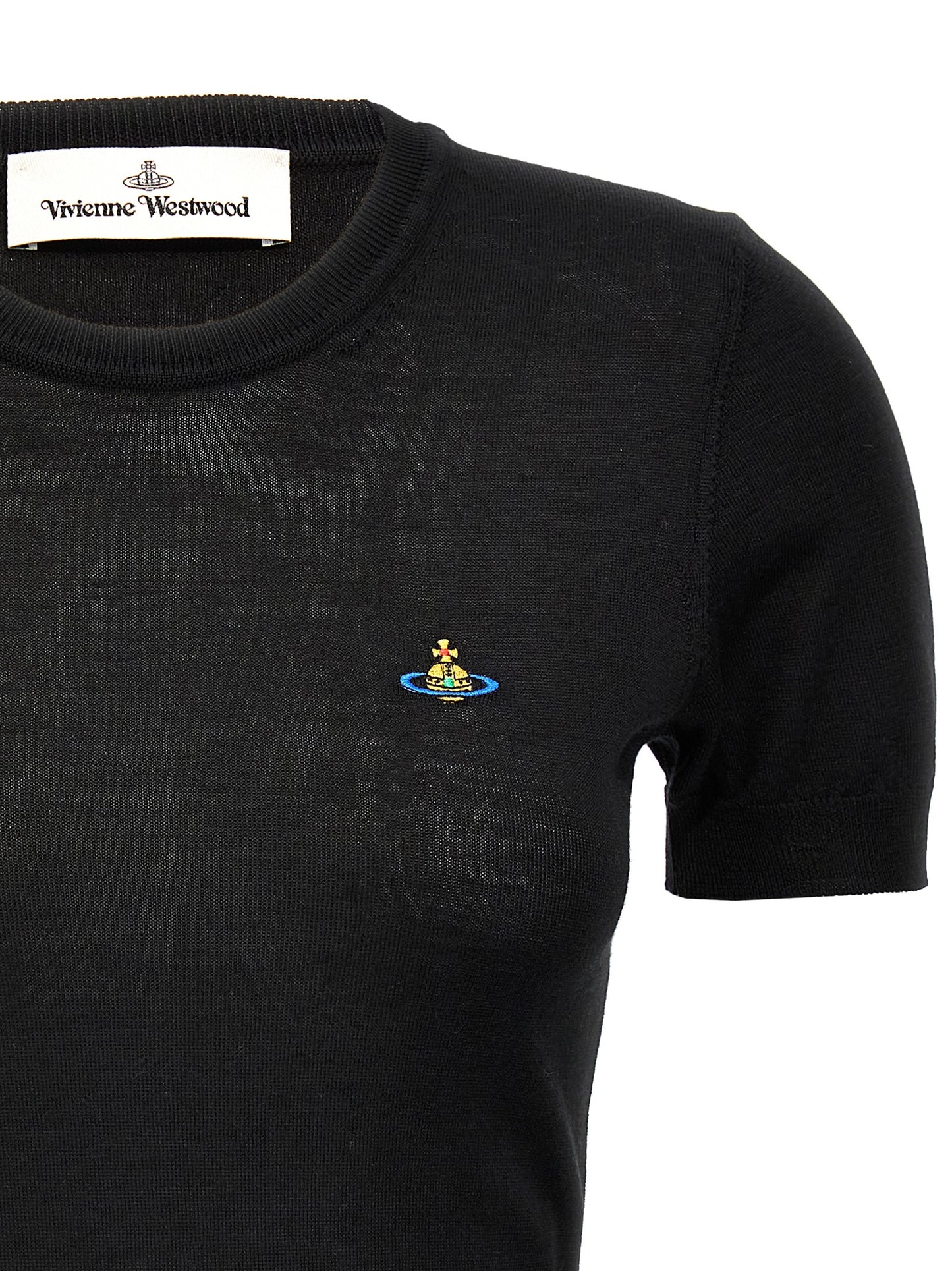 Vivienne Westwood Black Cotton T-Shirt