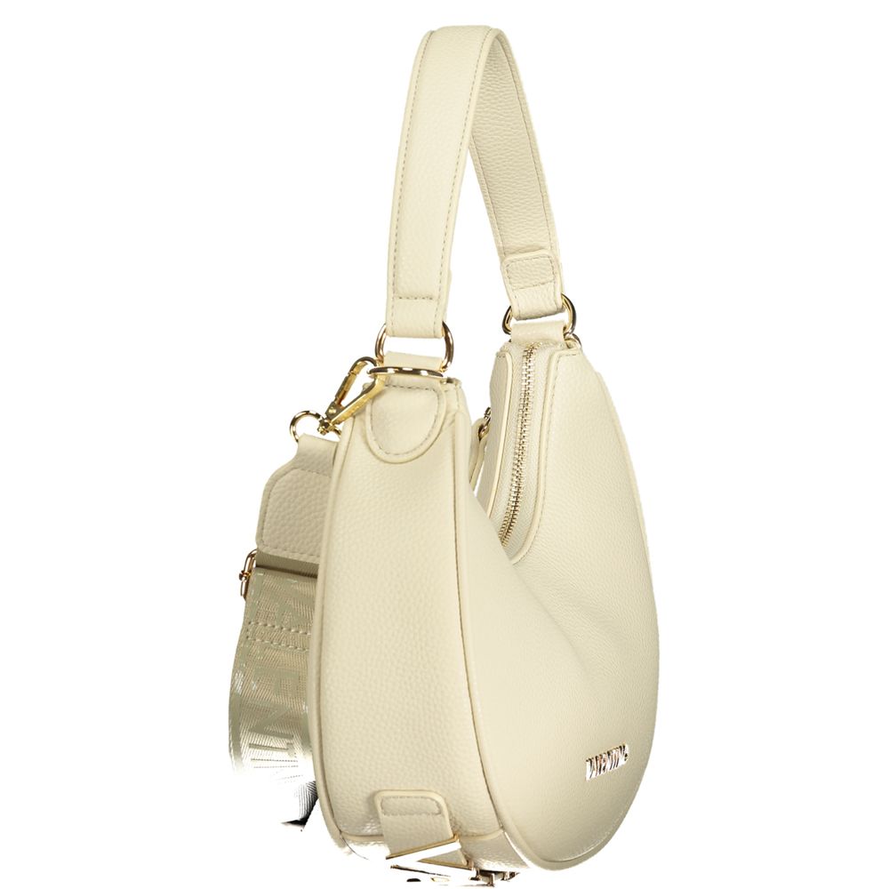 Mario Valentino Polyurethane Handbag - Beige