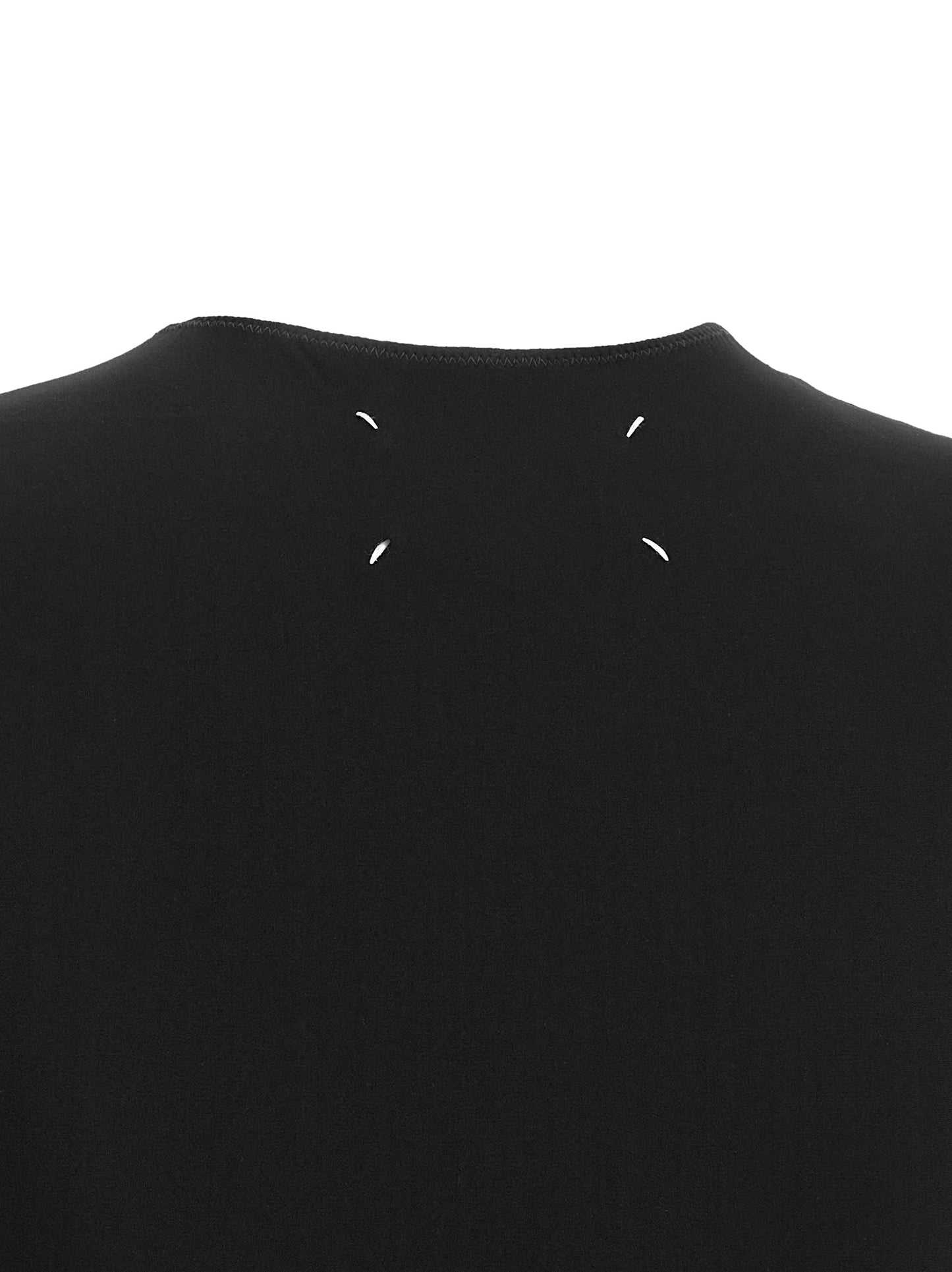 Bodysuit by Maison Margiela for women in stretch polyamide black features an provocative silhouette, showcasing a sophisticated and provocative for a refined, provocative look.