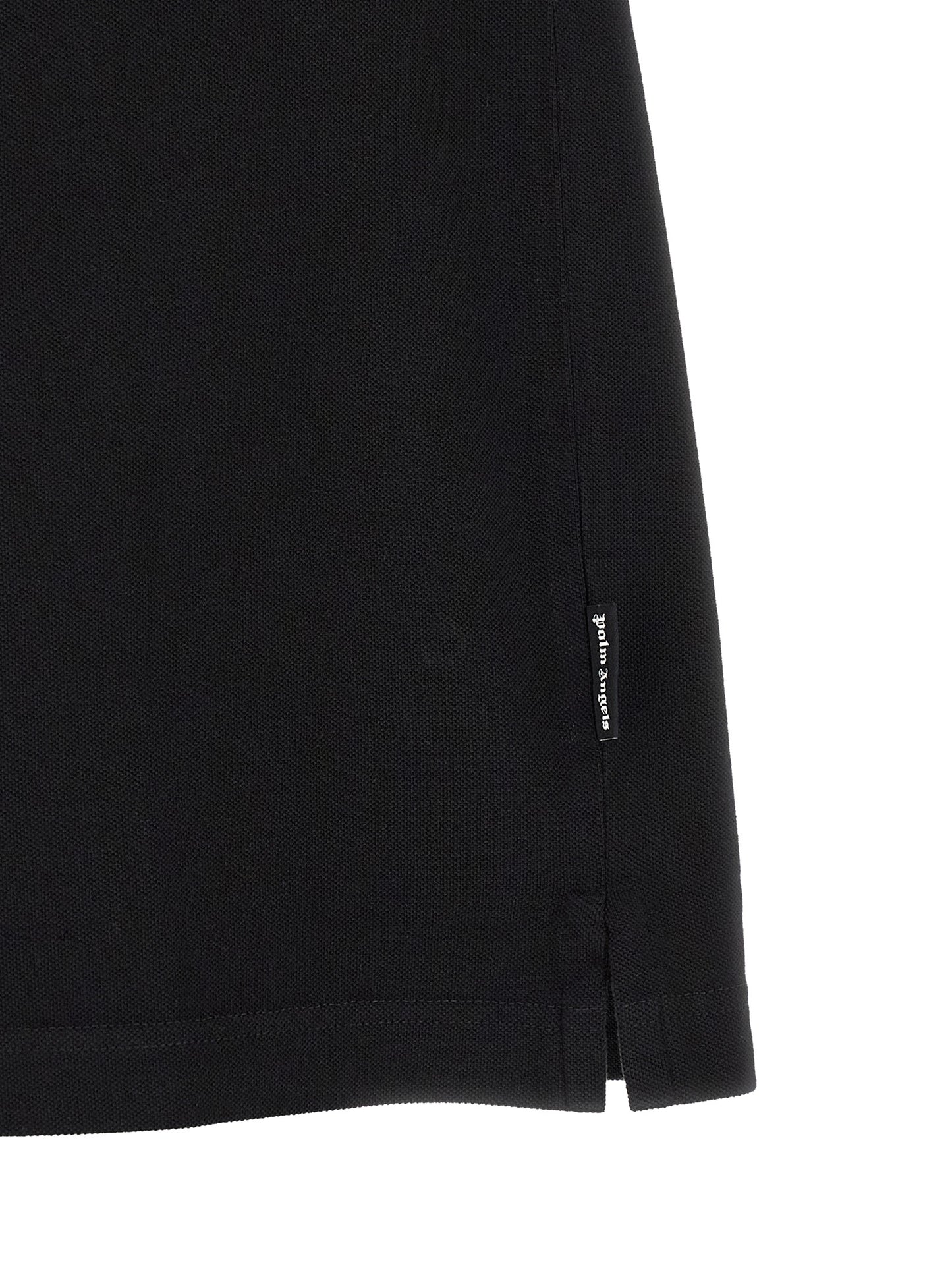 This Polo Shirt by Palm Angels for men in cotton black presents a flawless silhouette, showcasing flawless detailing and a refined for a truly flawless aesthetic.