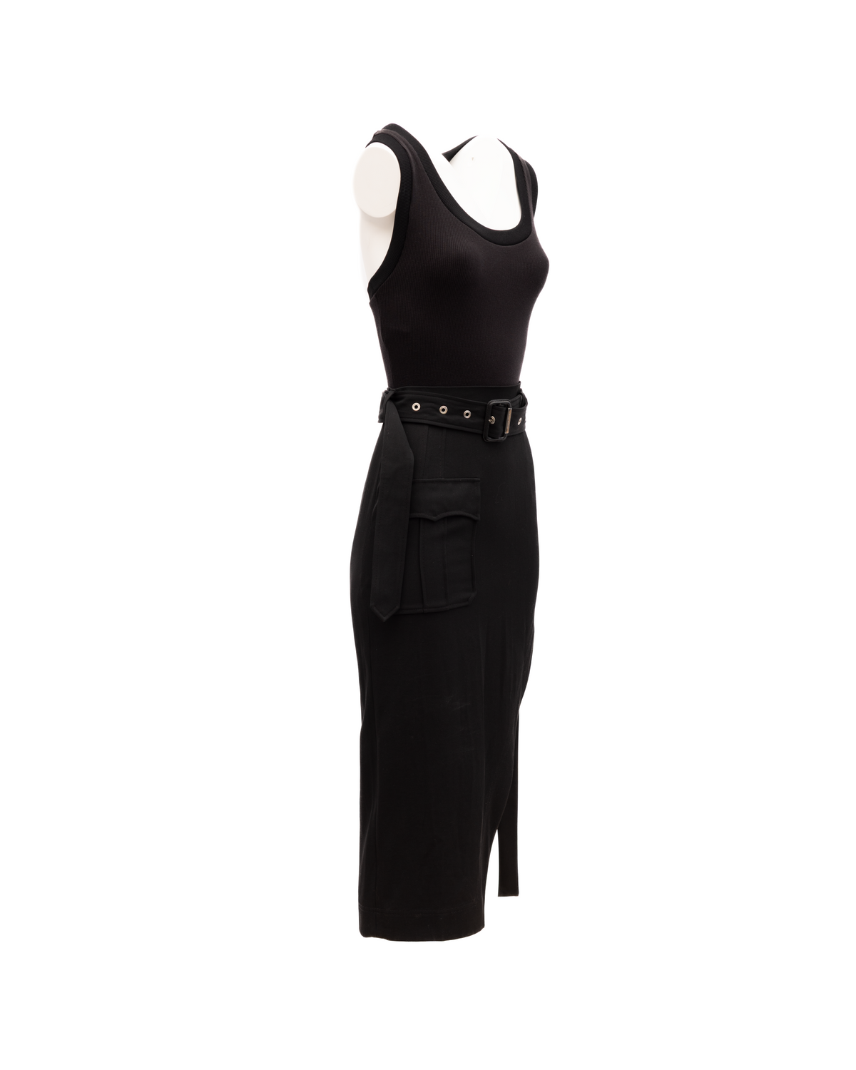 Alexander McQueen Women's Cocktail Silk & Acetate Dress - Black