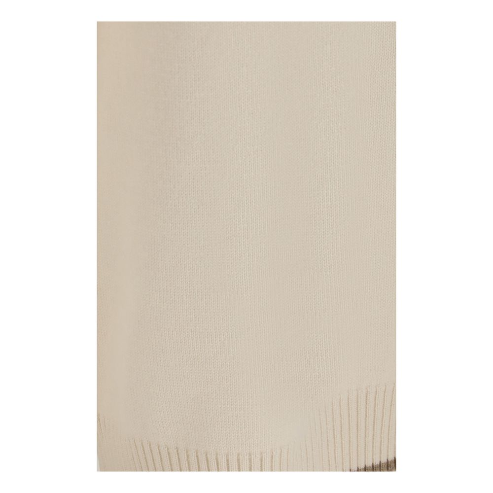 Brunello Cucinelli Women's Regular Fit Cashmere Trousers - White