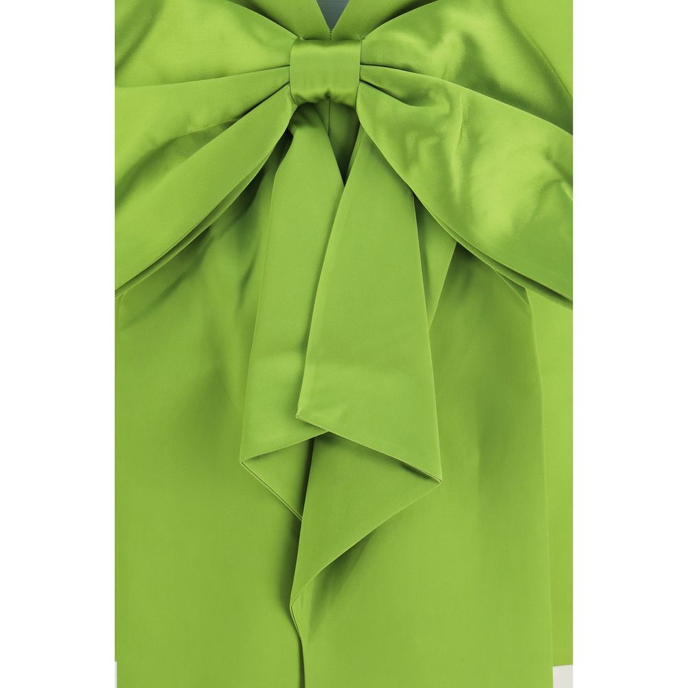 Self-Portrait Bicolor Polyester Casual Dress