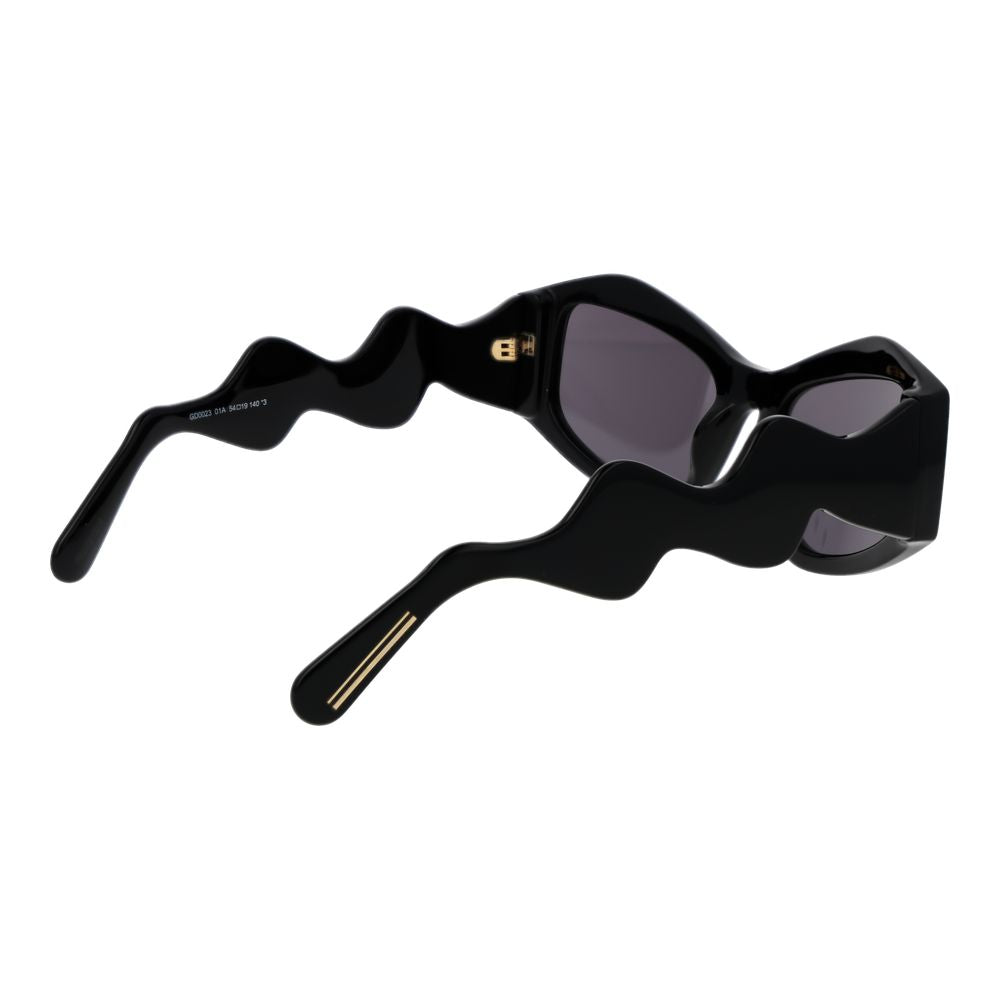 GCDS Cat-Eye Non-Polarized Dark-Tint Acetate Sunglasses - Black