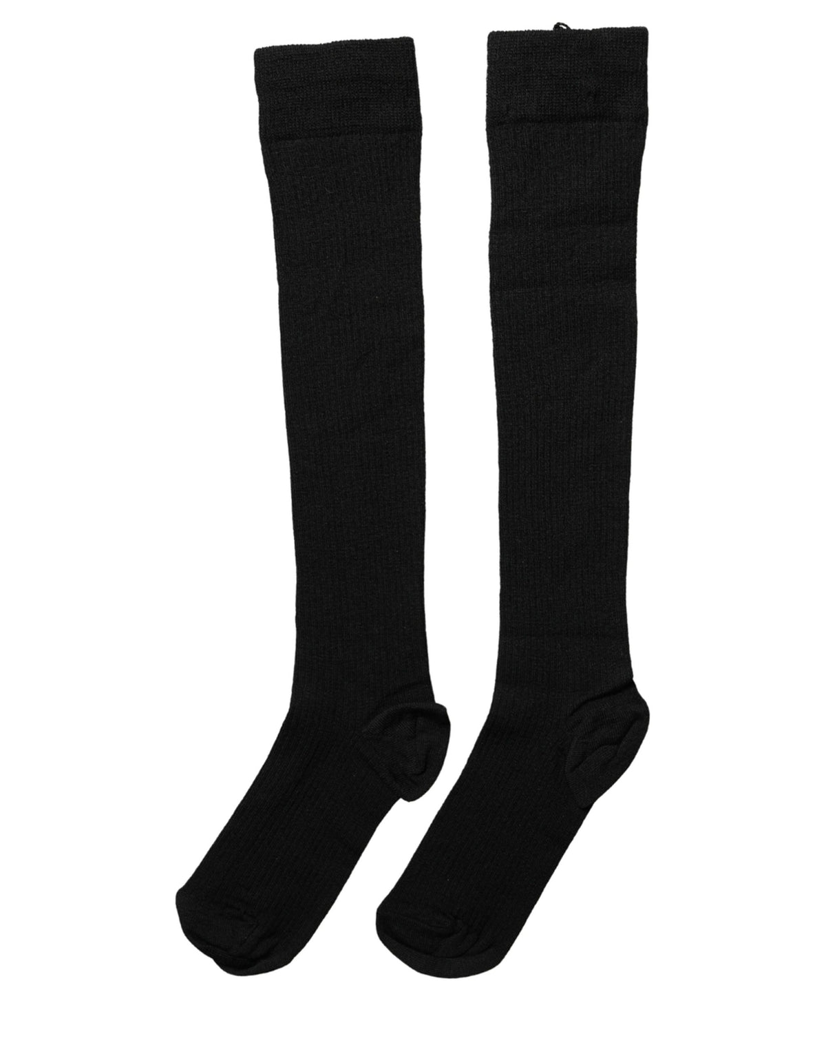 Socks by Dolce & Gabbana for women in calf leather nylon acrylic wool black features an stylish silhouette, showcasing the stylish design of this Women's Calf Leather Nylon Acrylic Wool Socks with a stylish finish.