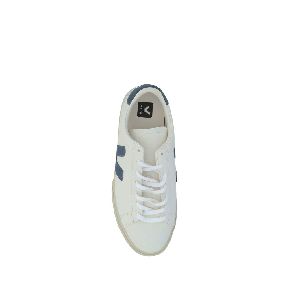 Veja Men's Fashion Bos Taurus Calf Leather Sneakers - White