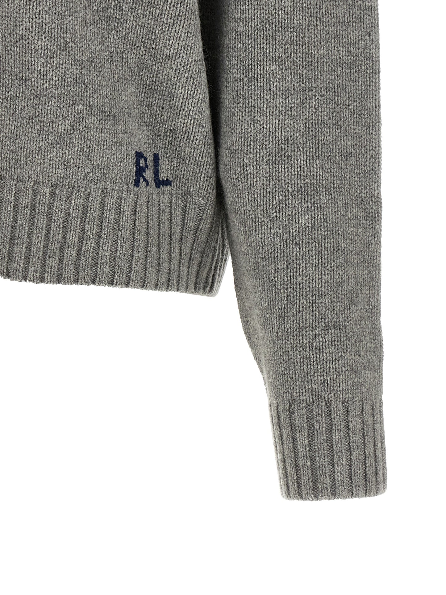 Polo Ralph Lauren Gray Wool Cardigan