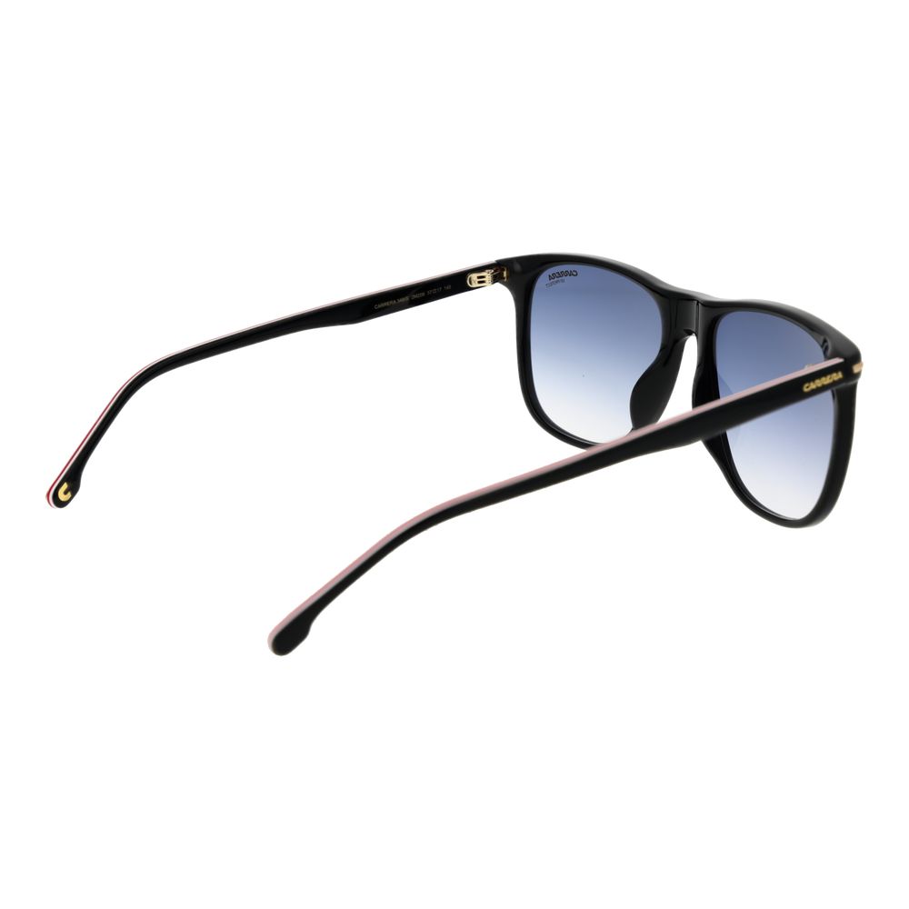 Carrera Rectangle Gradient Medium Tint Acetate Sunglasses - Black