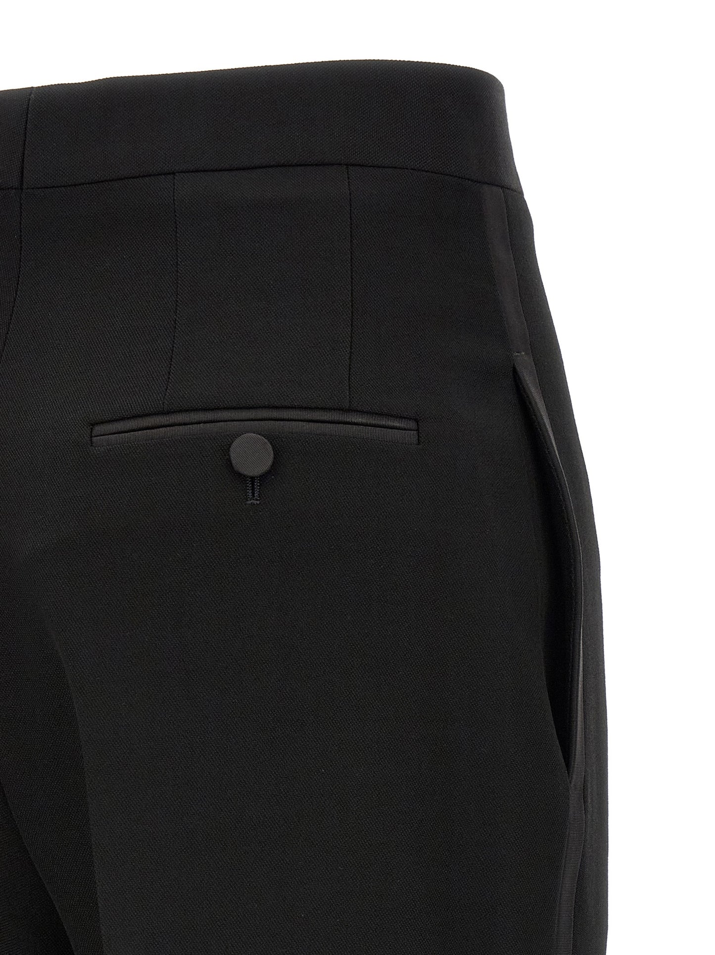 Tom Ford Black Wool Dress Pants
