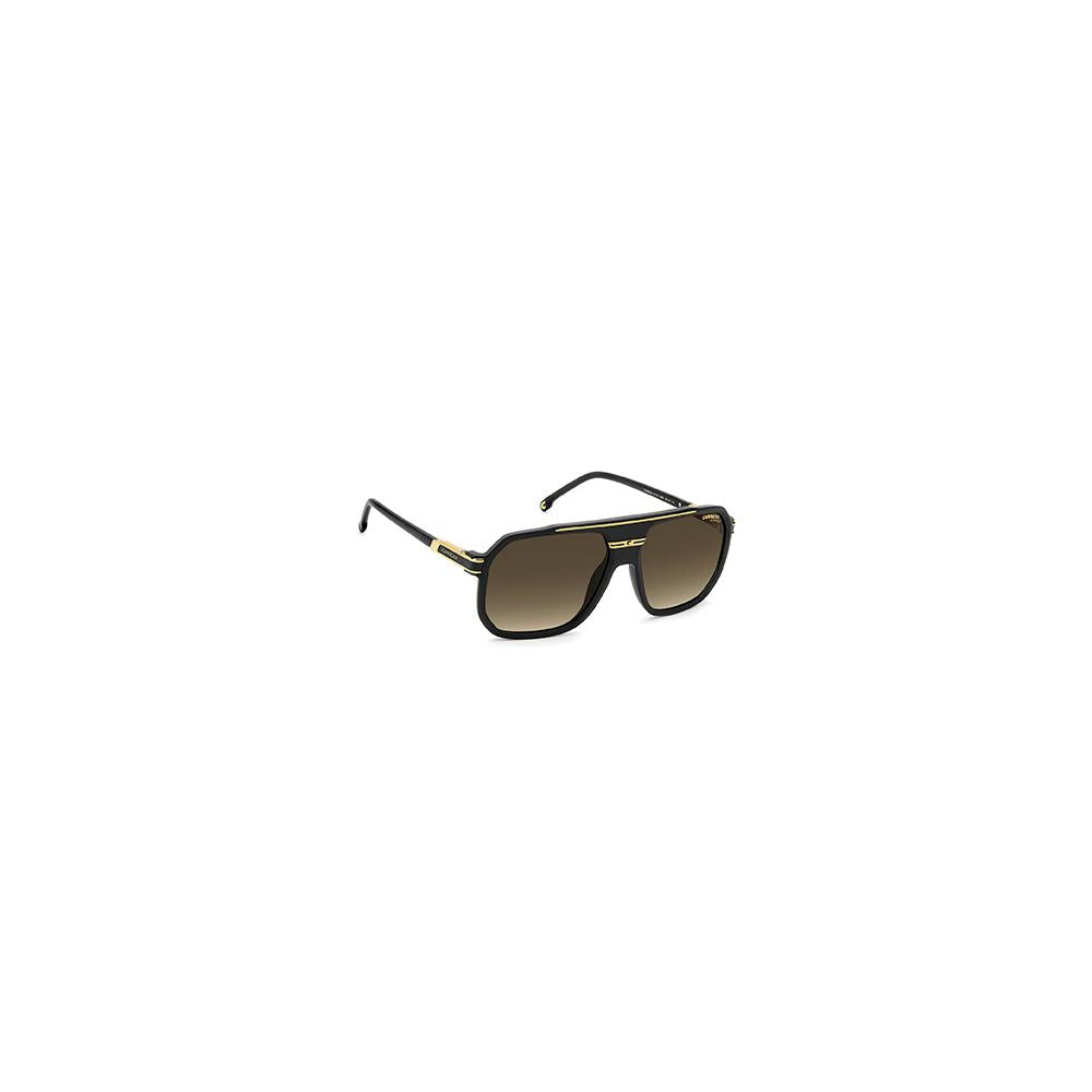Carrera Square Gradient Dark Tint Plastic Sunglasses - Black