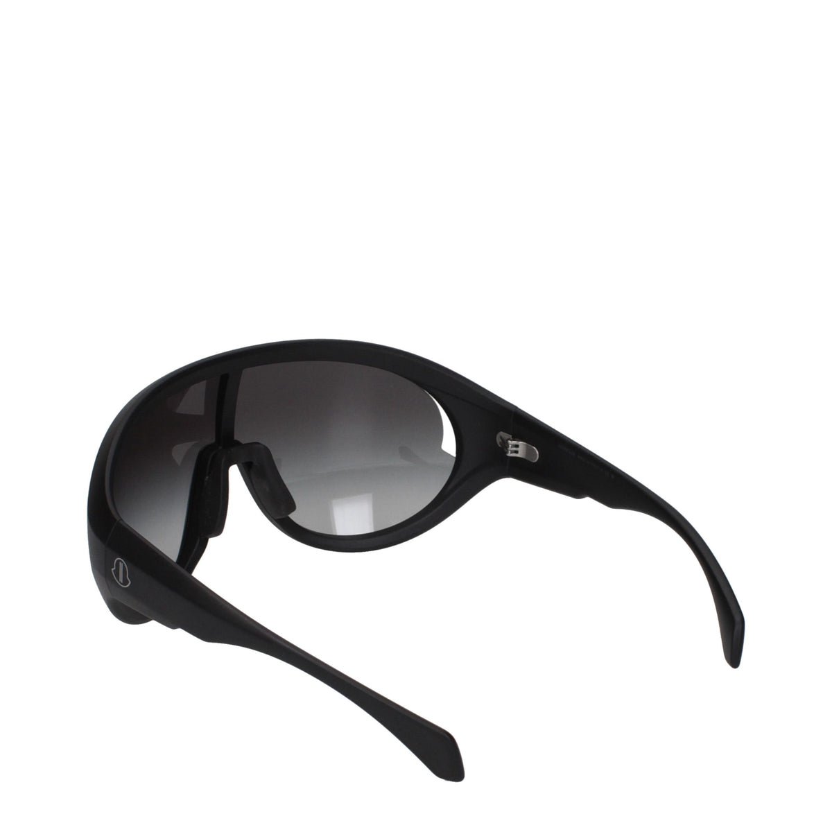 Sunglasses by Moncler for men in polyester and black presents a enviable silhouette, featuring black coloured frame and with for a enviable look.