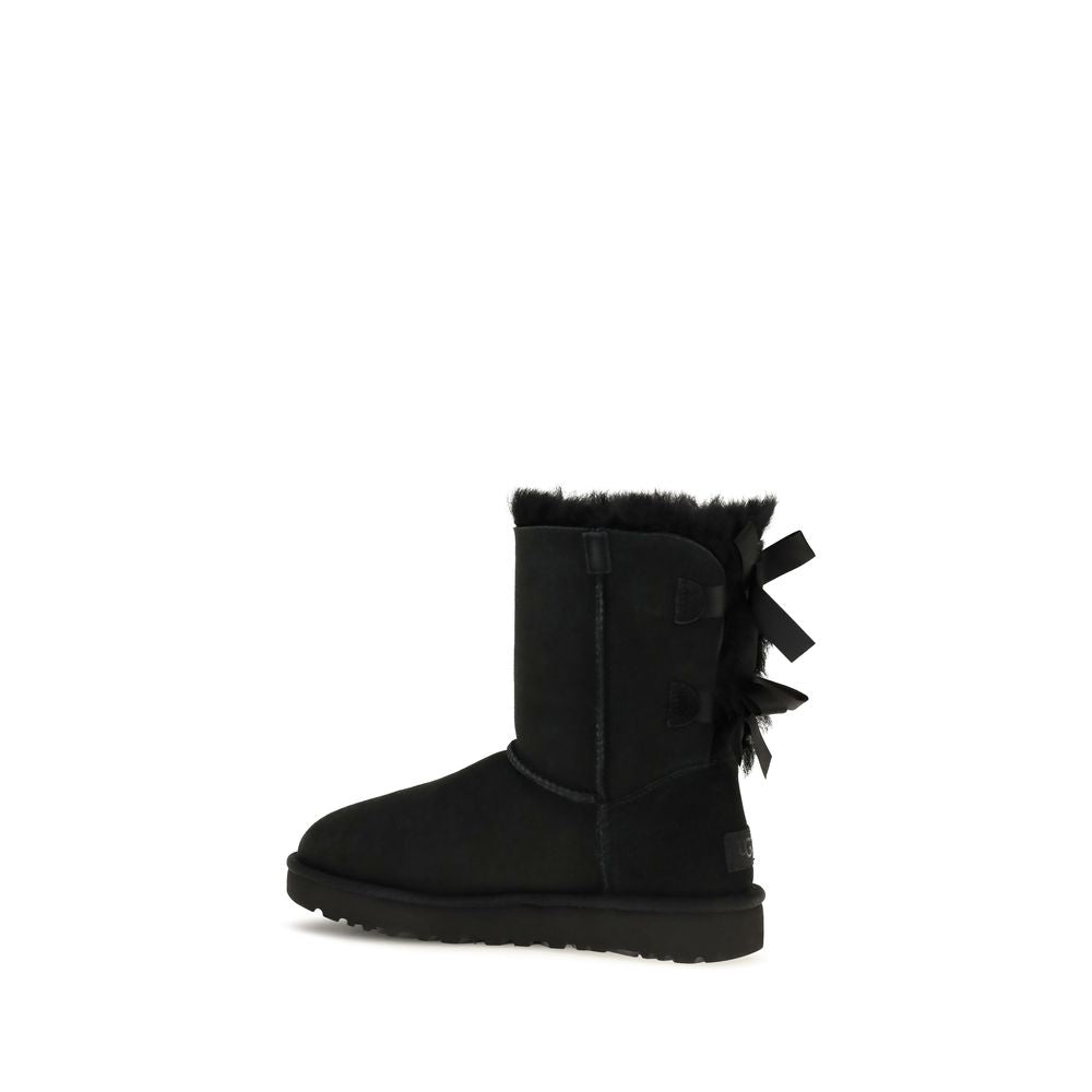 UGG Women's Bos Taurus Suede Calf Leather & Nylon Boots - Black