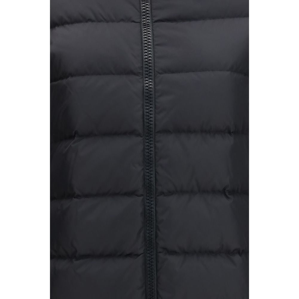 Herno Women's Down Polyester Hooded Puffer Jacket - Black