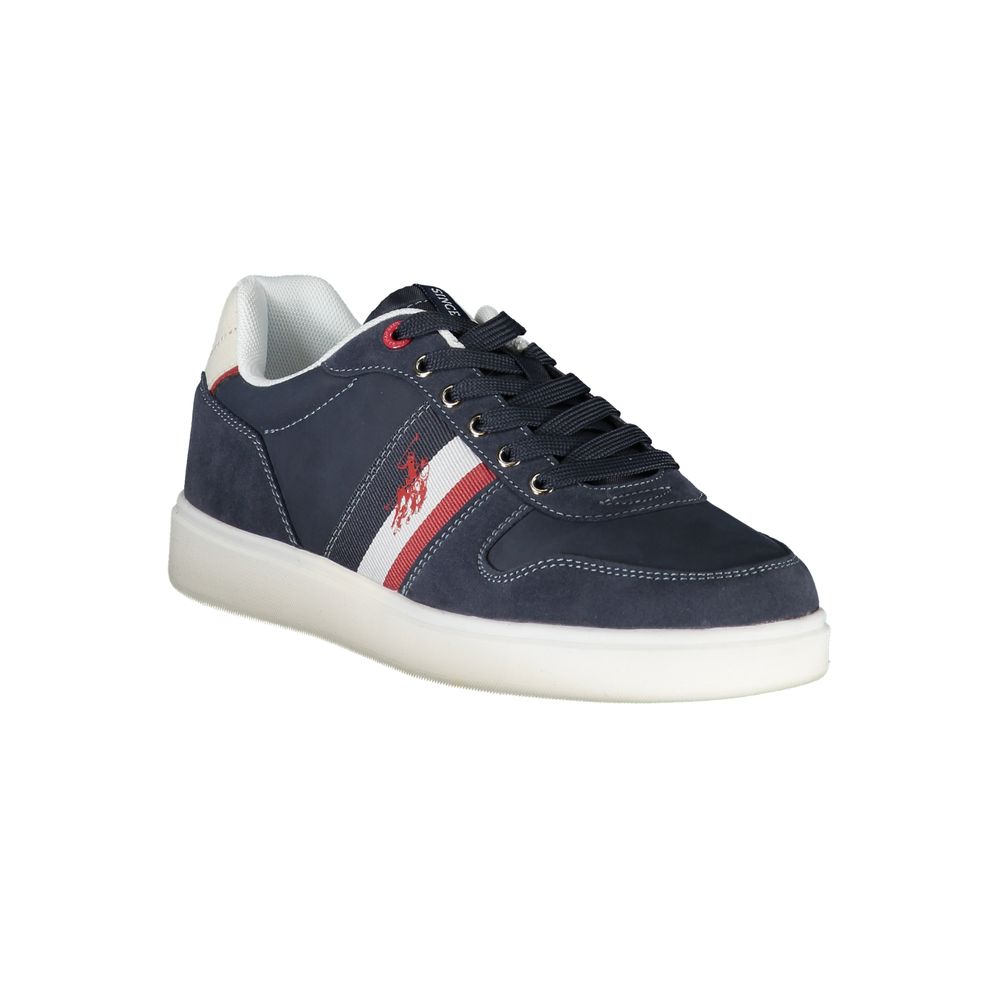 U.S. POLO ASSN. Men's Athletic Polyester & Polyurethane Sneakers - Blue Print