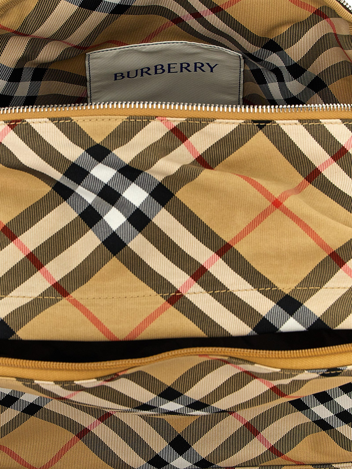 Backpack by Burberry for men in polyester & polyurethane beige features a effortlessly chic Polyester & Polyurethane Backpack design, showcasing a secure zipper, ample , and versatile backpack-strap & adjustable-strap for a effortlessly chic finish.