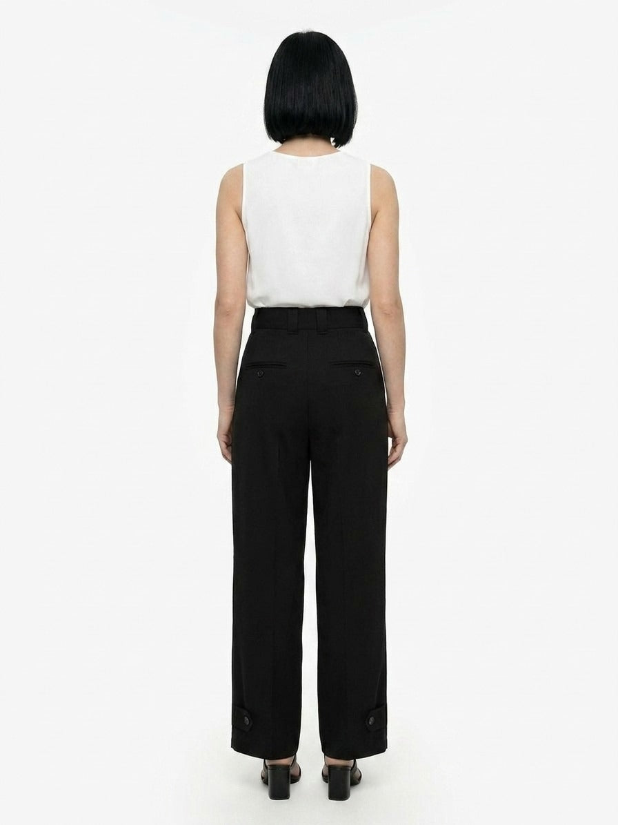 Dolce & Gabbana Black Cotton Joggers (Workout Pants)
