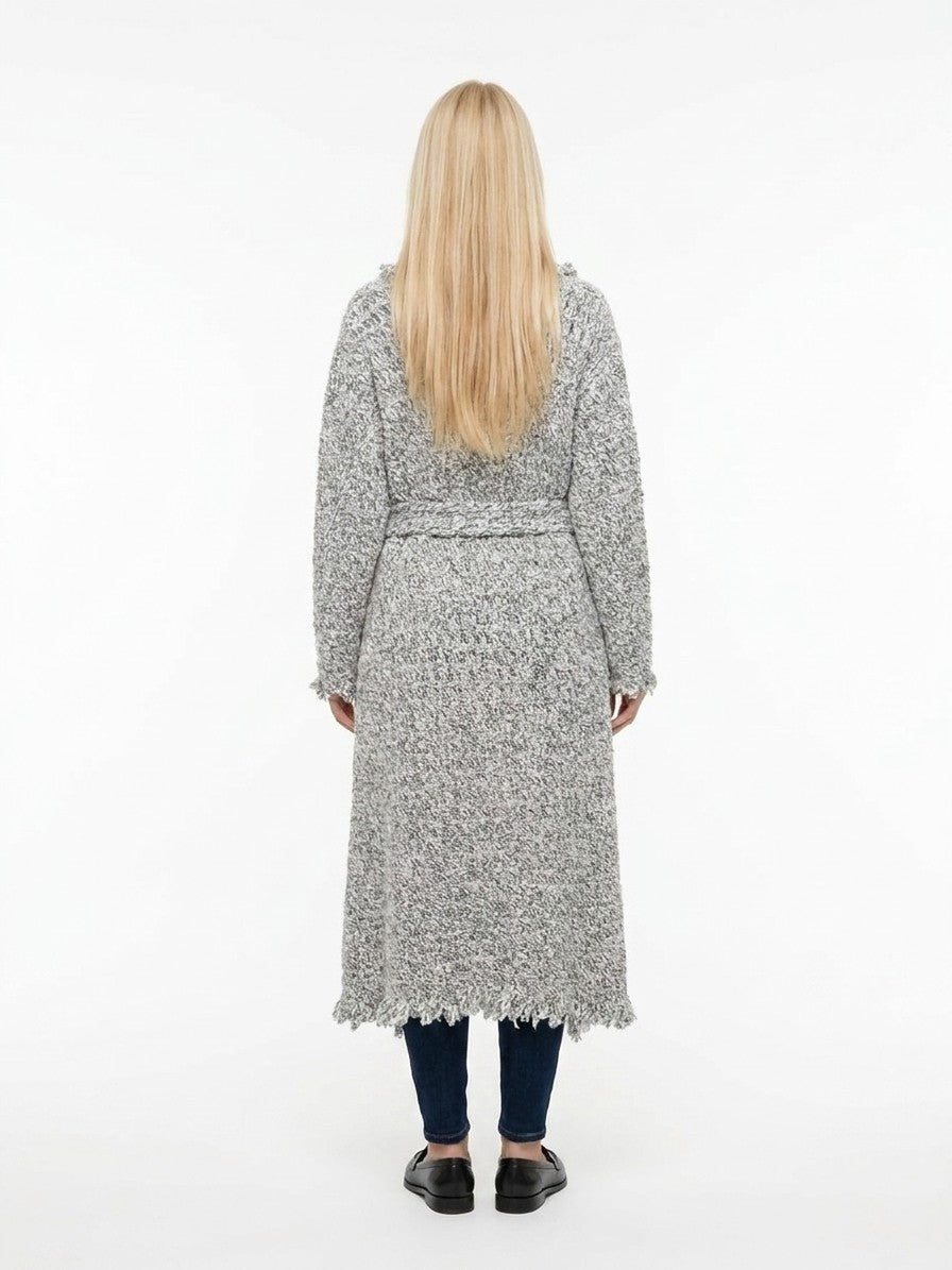 Dolce & Gabbana Multicolor Cashmere Coat
