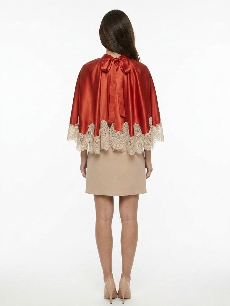 Dolce & Gabbana Orange Cotton Coat
