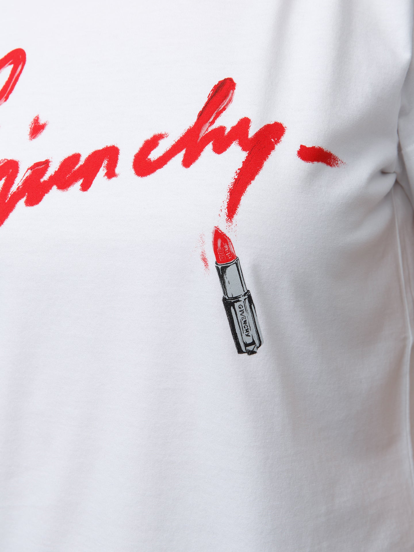 Givenchy White Cotton T-Shirt