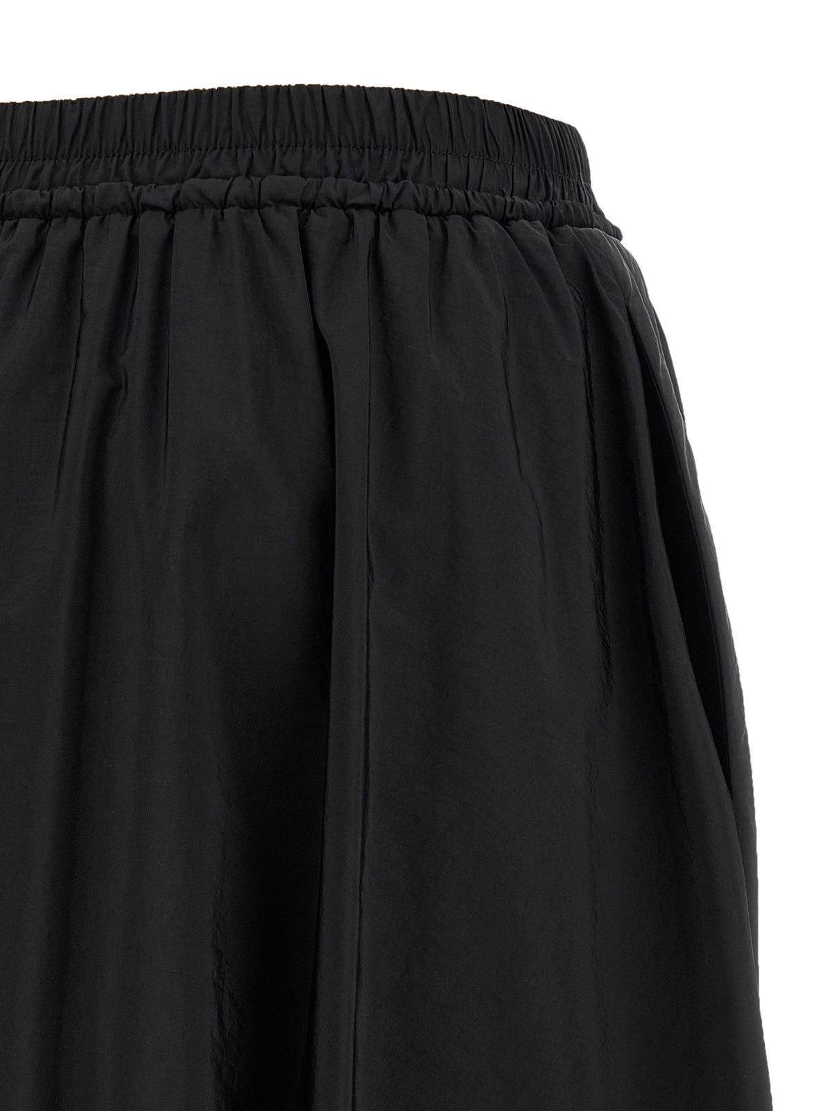 Max Mara Women's Polyamide Midi Mini Skirt - Black