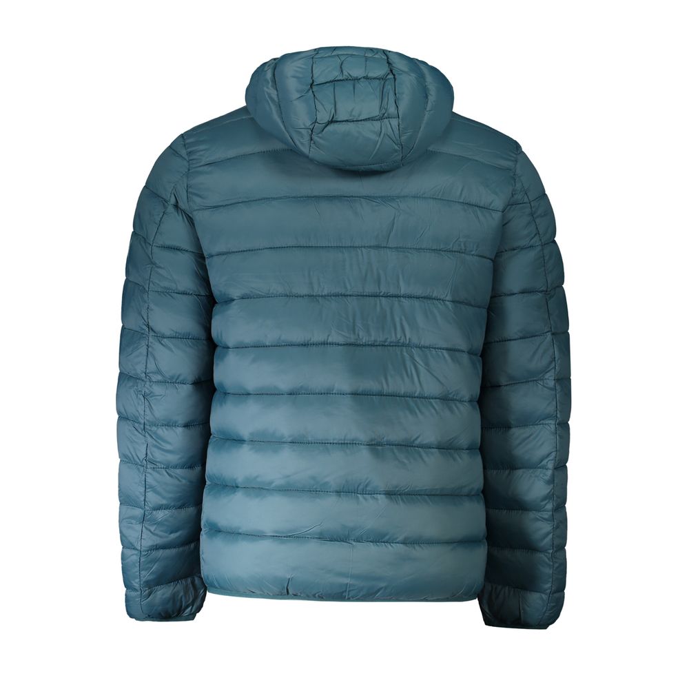 Norway 1963 Men's Polyamide Hooded Windbreaker Jacket - Green