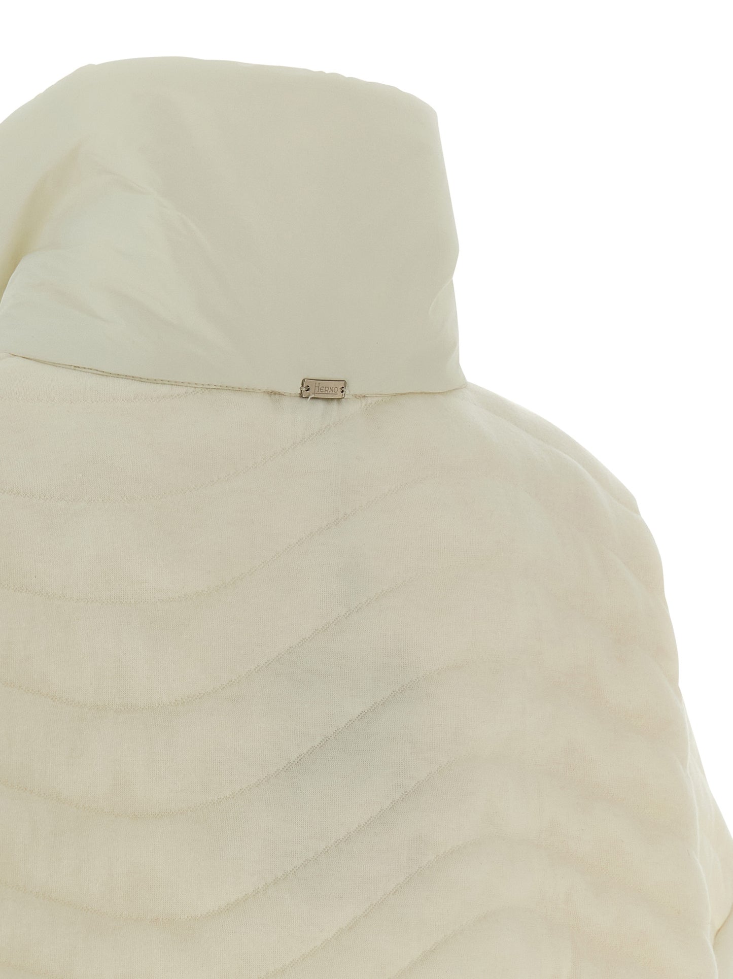 Herno White Polyester Coat