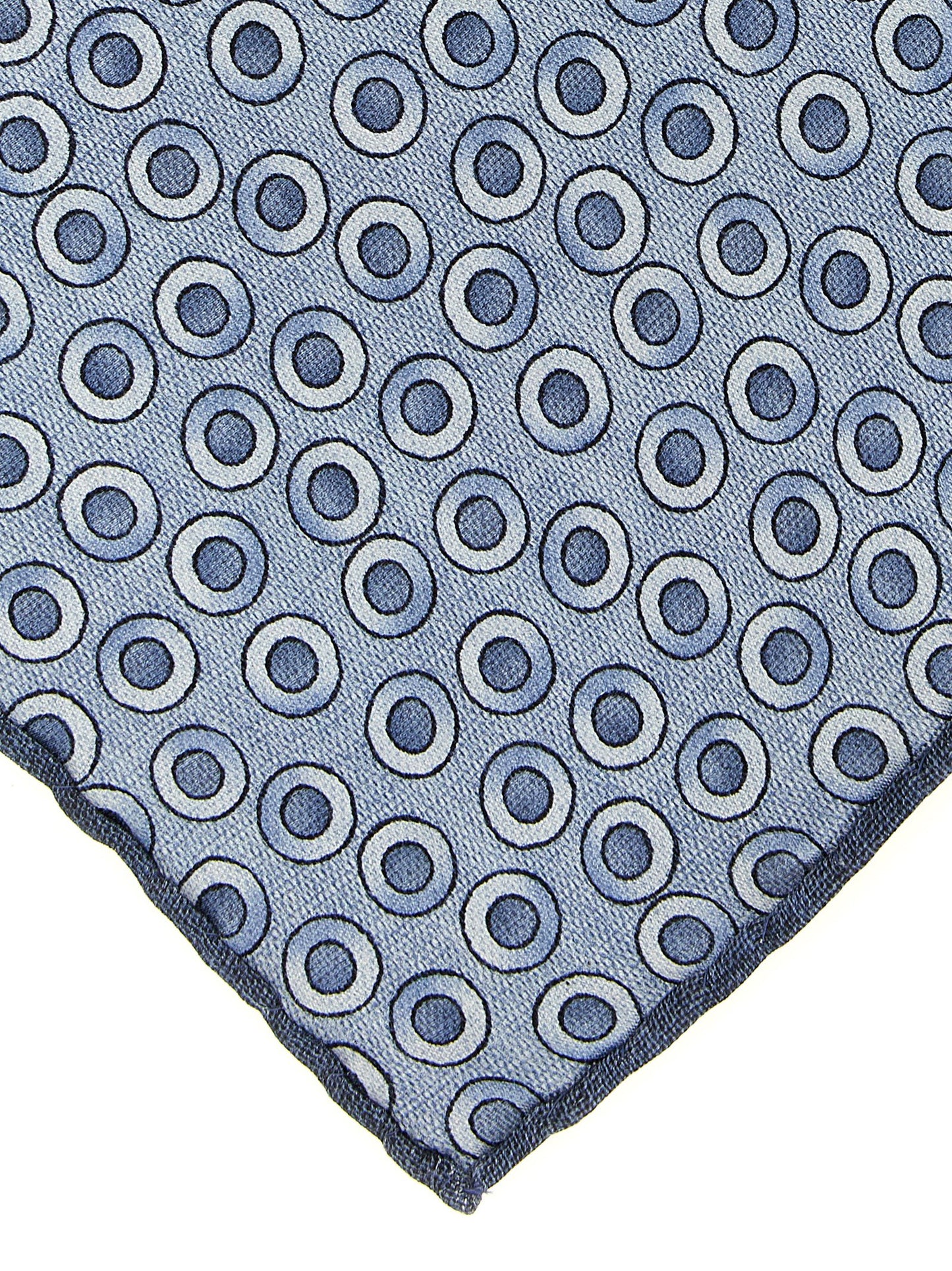 Brunello Cucinelli Blue Silk Pocket Square