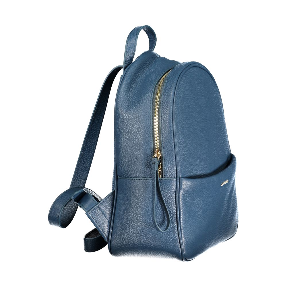 Coccinelle Nory Leather Backpack - Blue