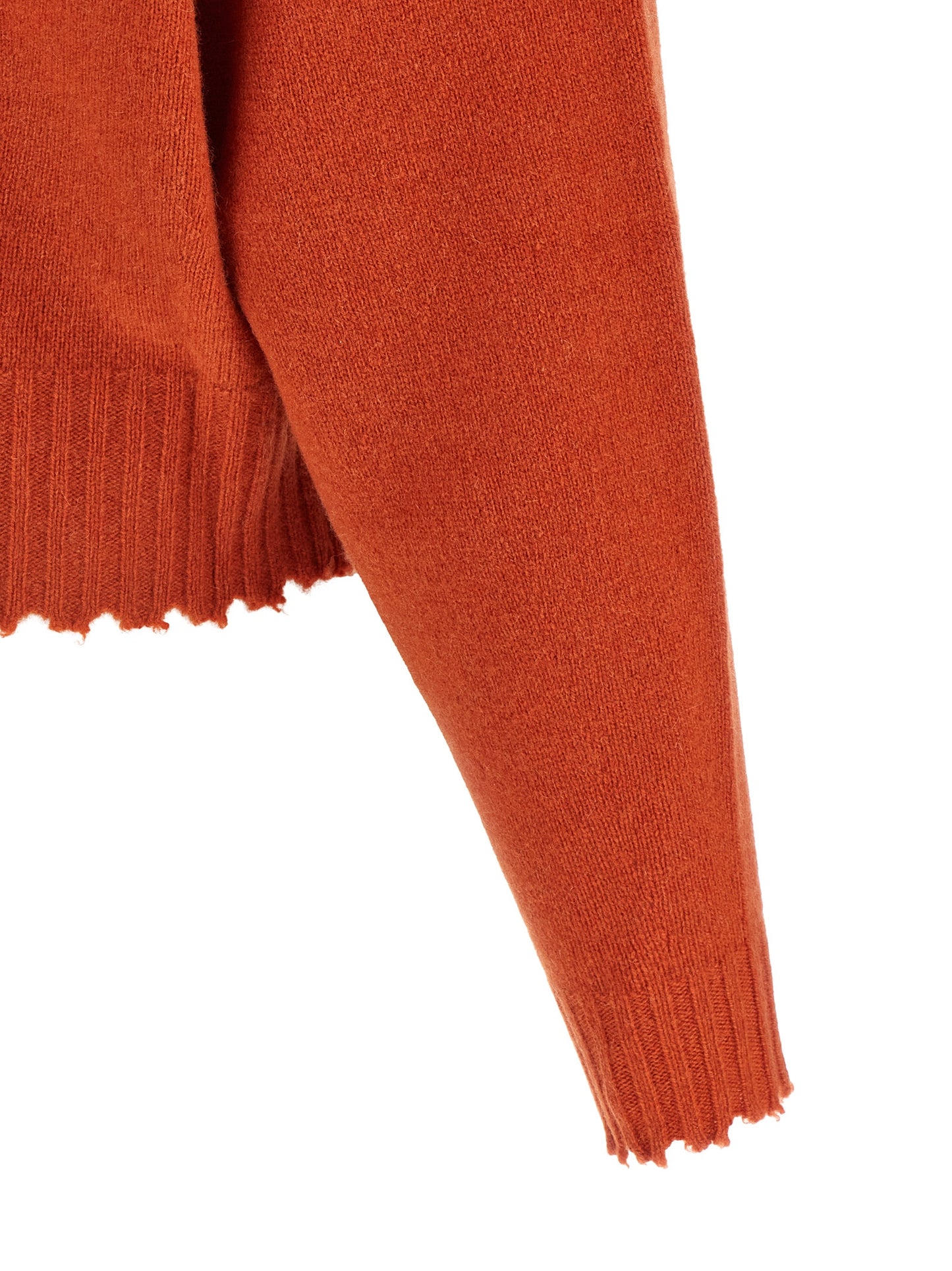 NUDE Orange Cashmere Cardigan