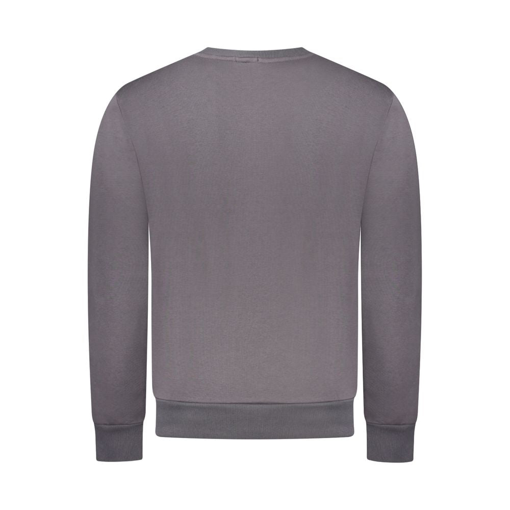 Rifle Men's Cotton Polyester Sweatshirt - Gray White